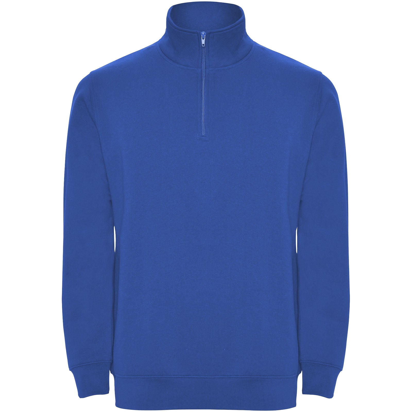 Aneto 280 g/m² Pullover mit Viertelreißverschluss – Royalblau – 3XL