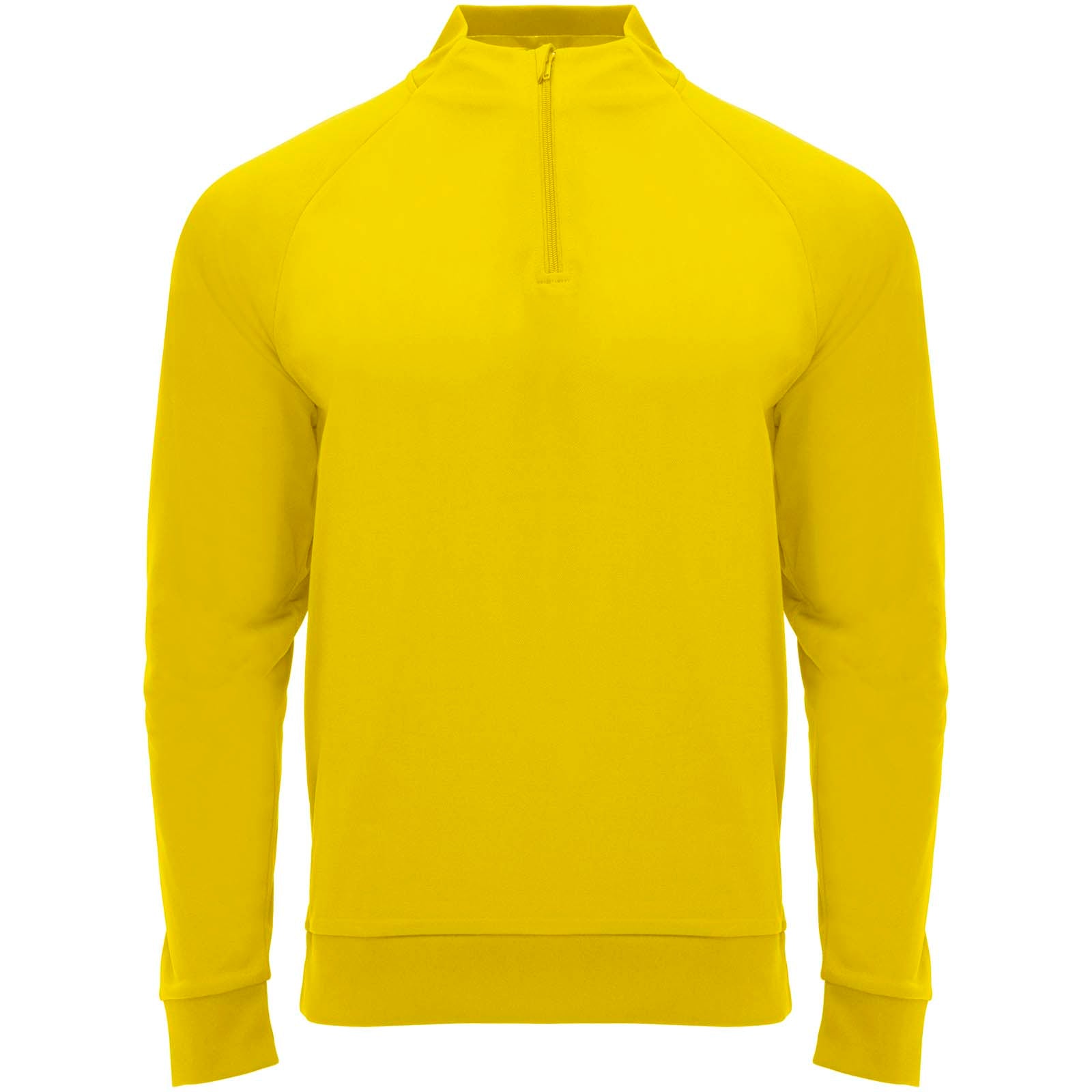 Epiro 200 g/m² Half-Zip Sweatshirt Unisex – Gelb – 2XL