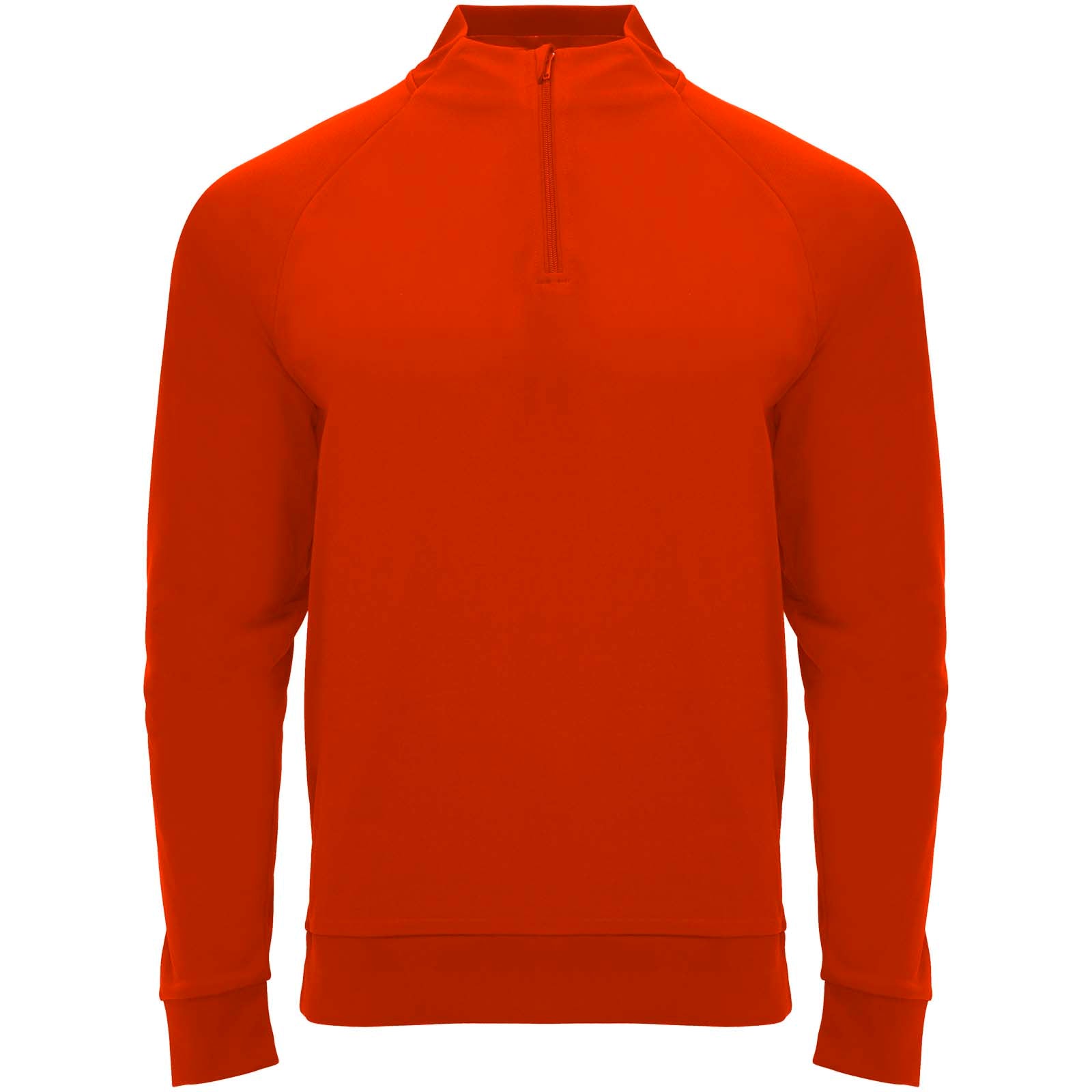 Epiro 200 g/m² Half-Zip Sweatshirt Unisex – Rot – 2XL