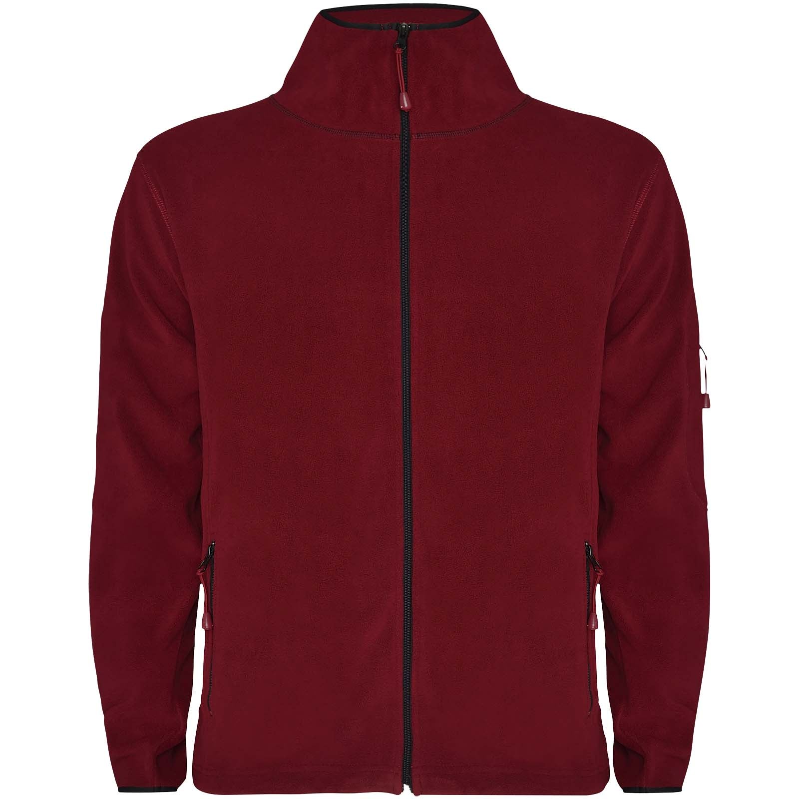 Luciane Microfleecejacke für Herren – Granatrot – 3XL
