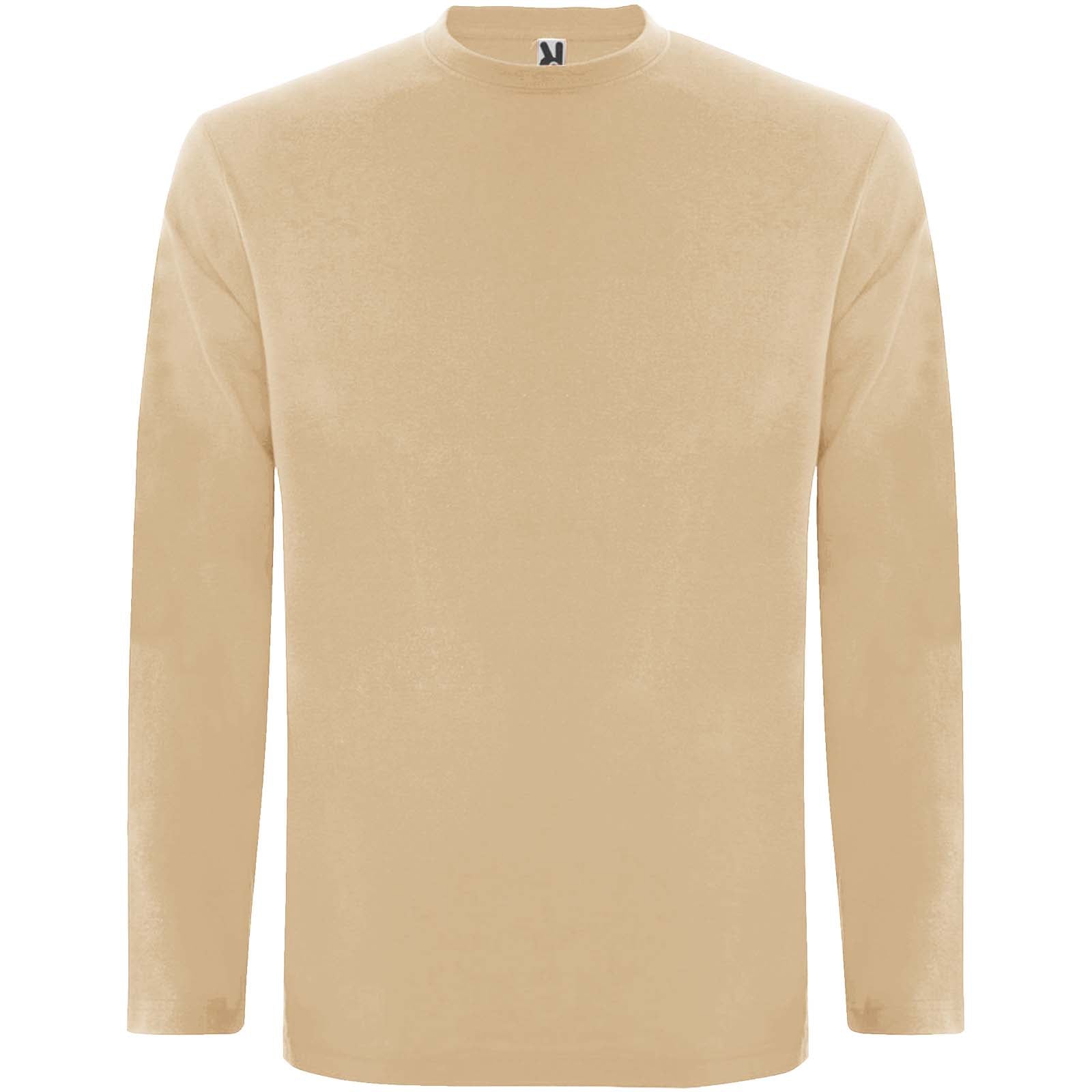 Extreme 160 g/m² Langarmshirt für Herren – Sand Meliert – 3XL