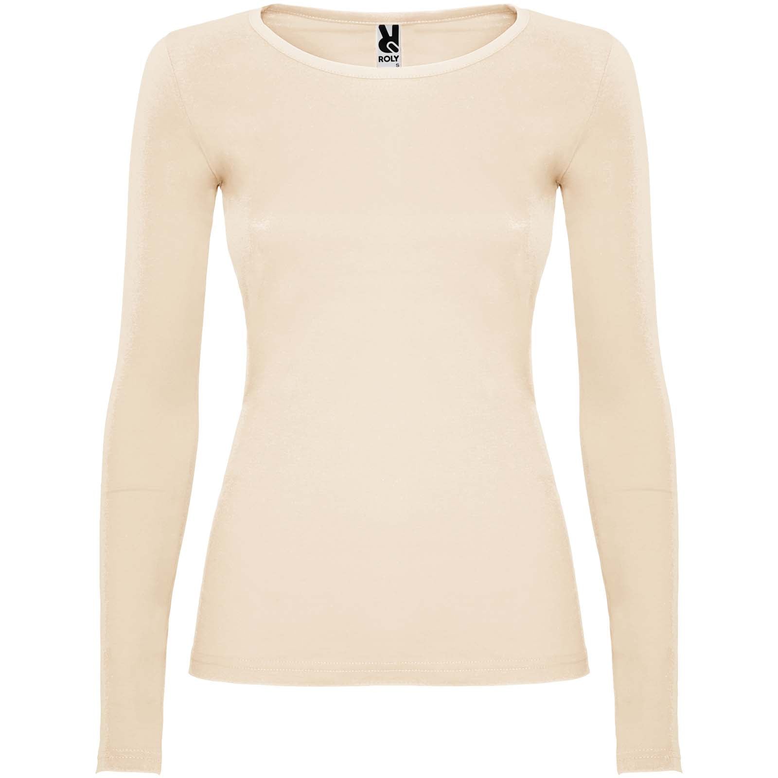 Extreme 160 g/m² Langarmshirt für Damen – Sand Meliert – 3XL