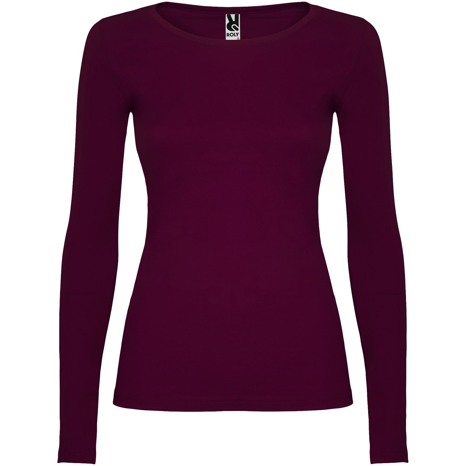 Extreme 160 g/m² Langarmshirt für Damen – Granatrot – 3XL