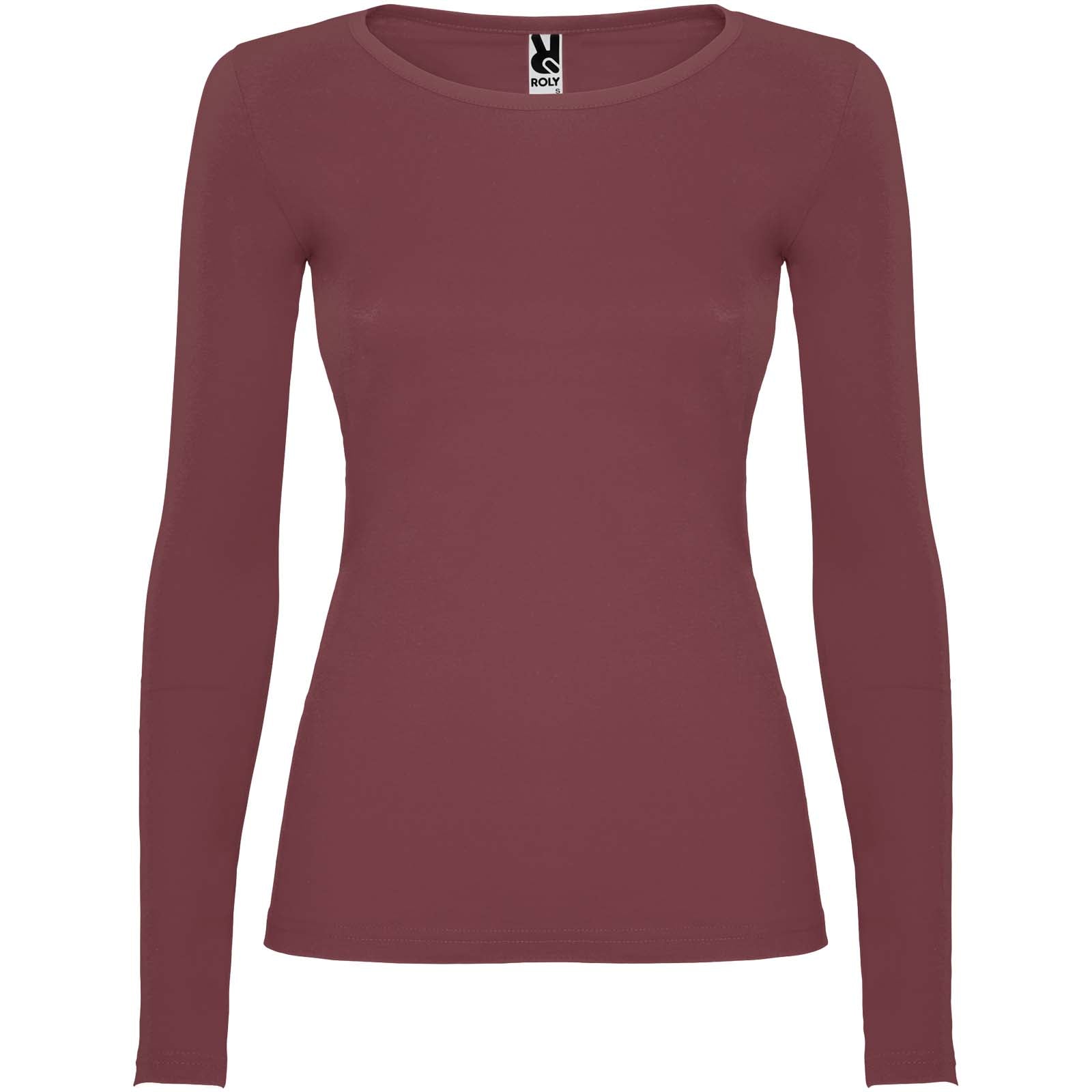 Extreme 160 g/m² Langarmshirt für Damen – Beerenrot – 3XL
