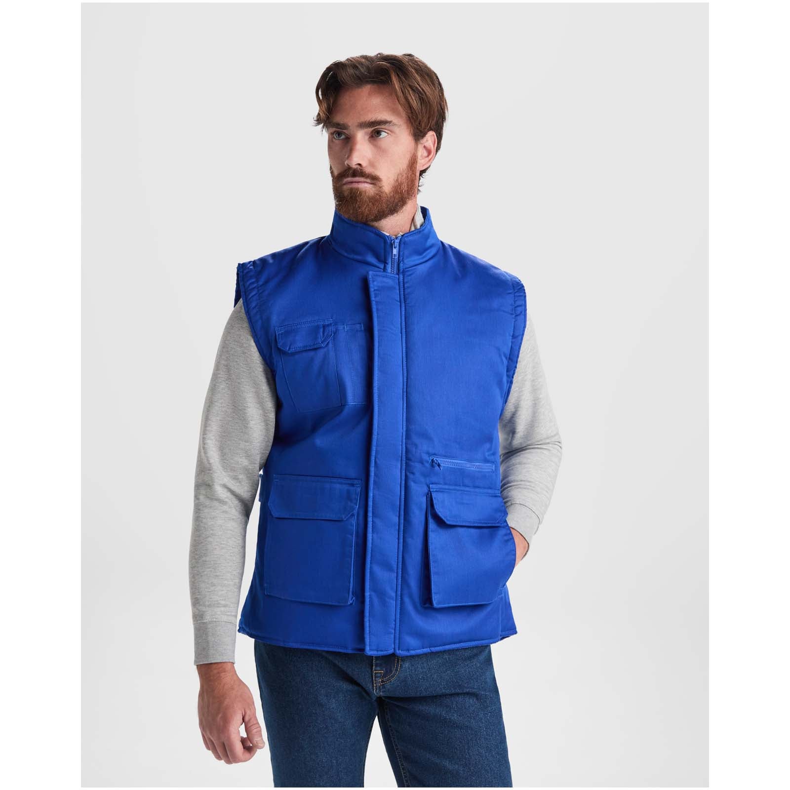 Almanzor Vielseitige Thermo Arbeitsweste mit hohem Kragen