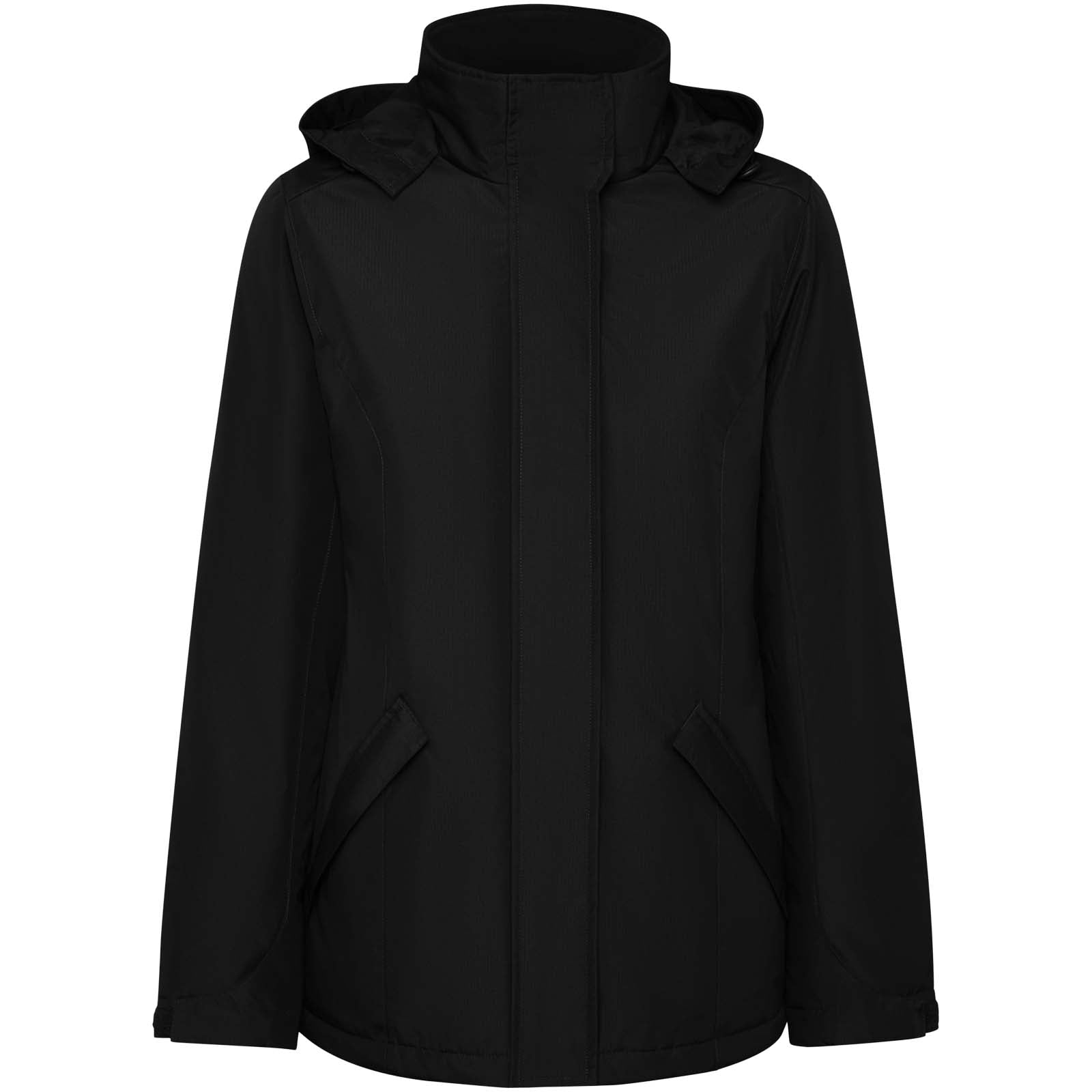 America wattierter Parka für Damen – Schwarz – 3XL