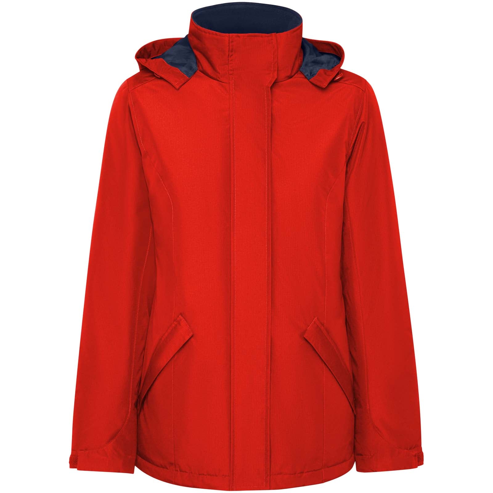 America wattierter Parka für Damen – Rot – 3XL
