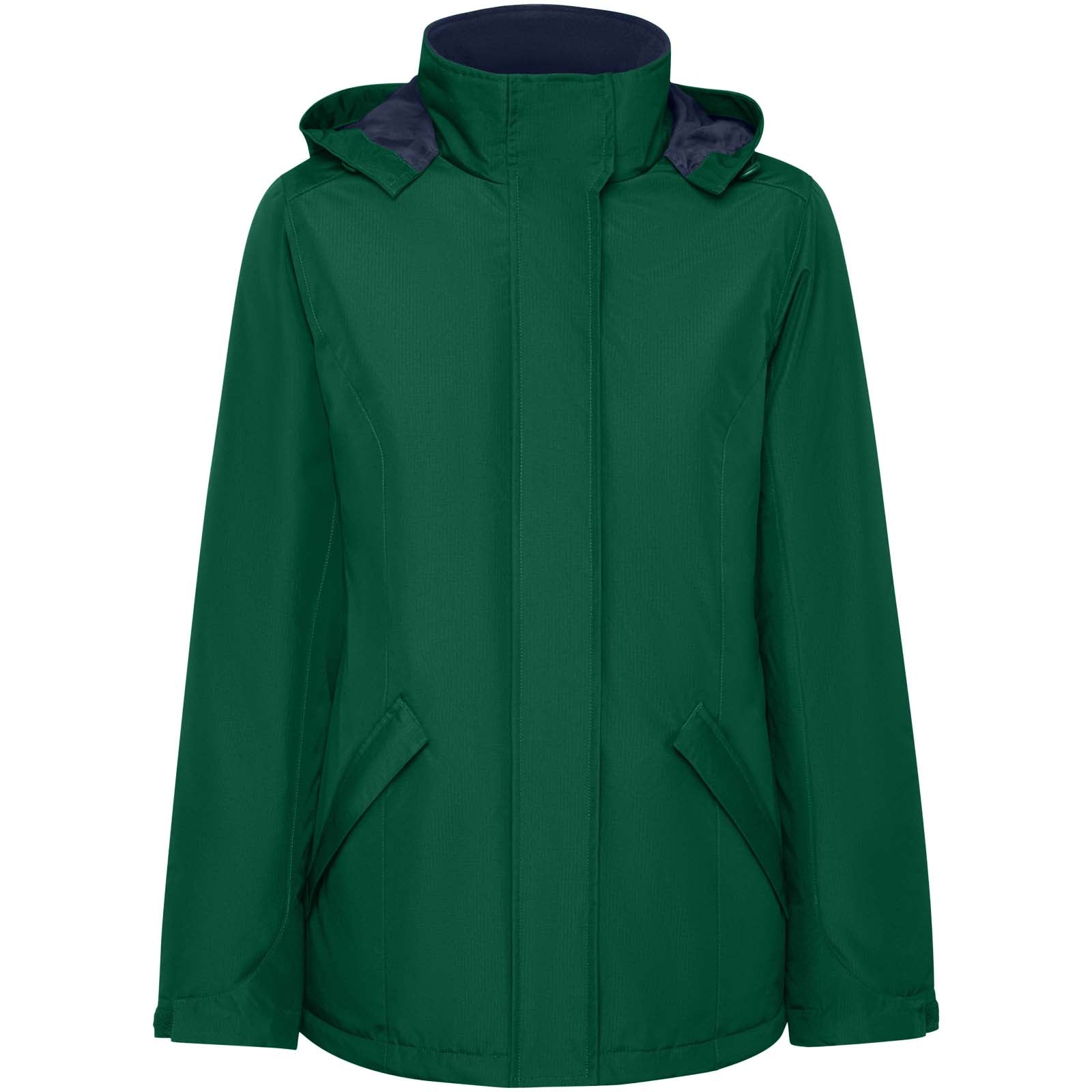 America wattierter Parka für Damen – Dunkelgrün – 3XL