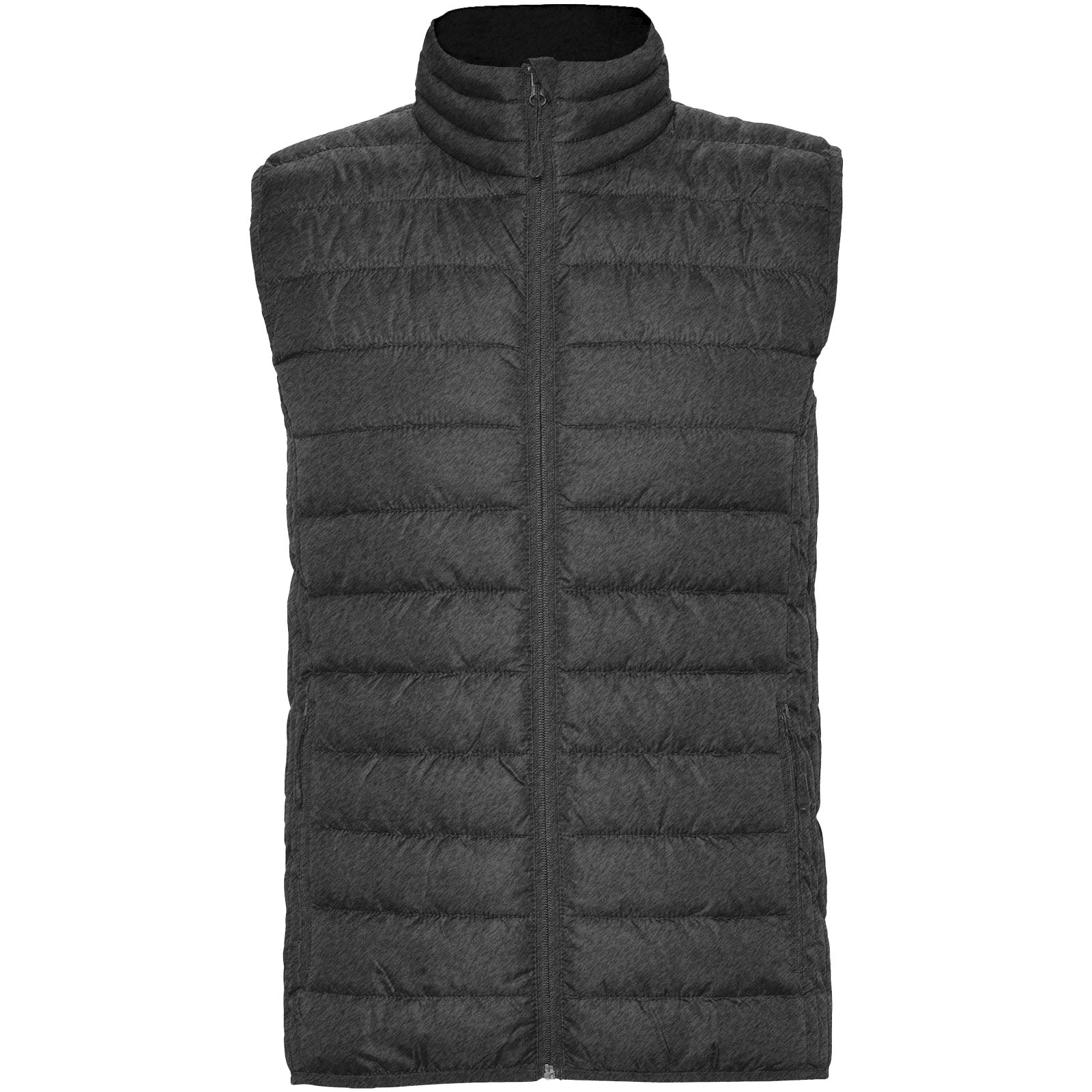 Oslo isolierter Bodywarmer für Herren – Heather Schwarz – 3XL