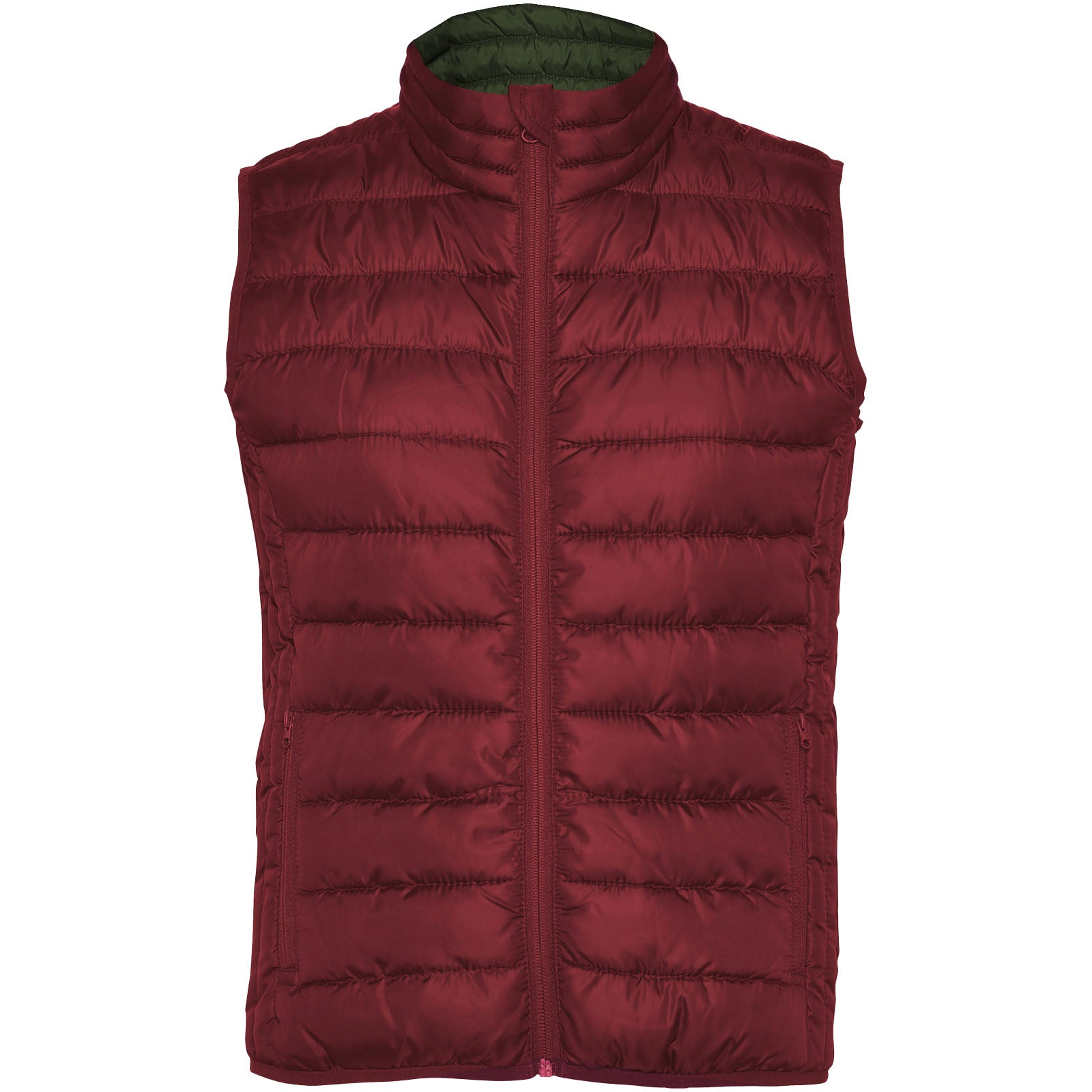 Oslo isolierter Bodywarmer für Damen – Granatrot – 2XL