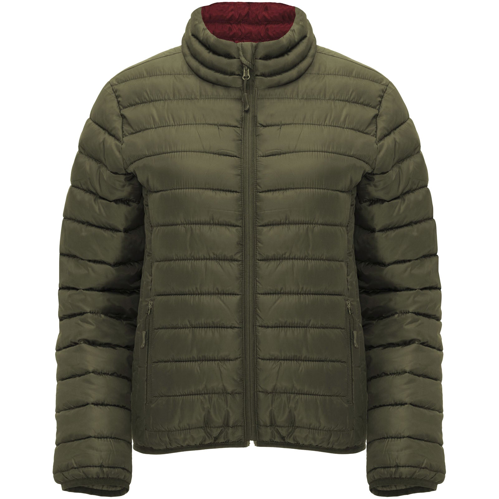 Finland isolierte Jacke für Damen – Militärgrün – 2XL