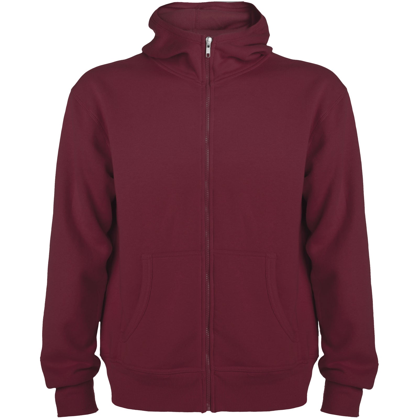 Montblanc 280 g/m² Kapuzensweatjacke Unisex – Granatrot – 3XL