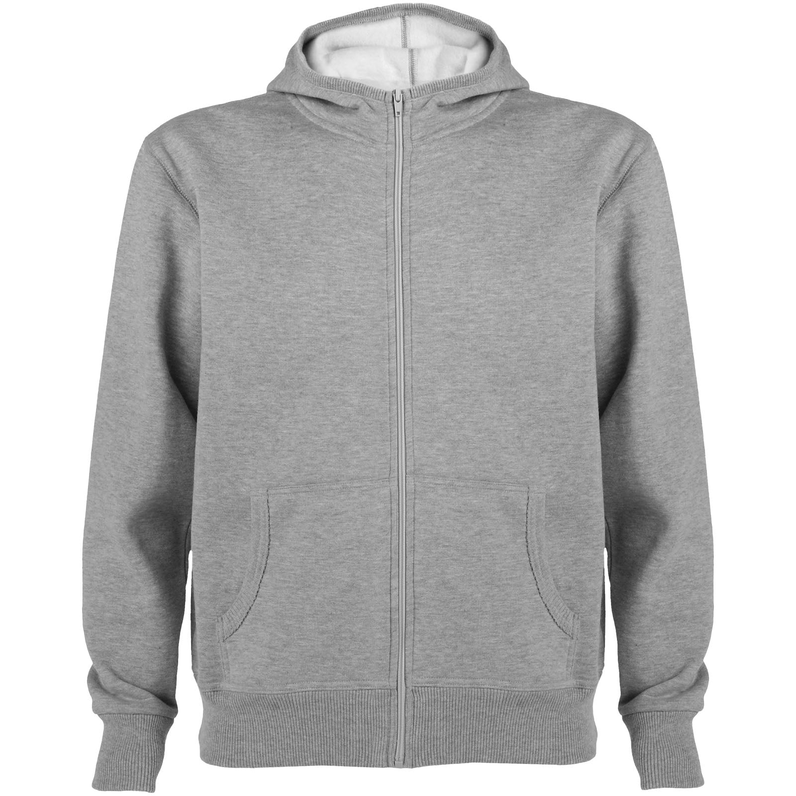 Montblanc 280 g/m² Kapuzensweatjacke Unisex – Marl Grau – 3XL