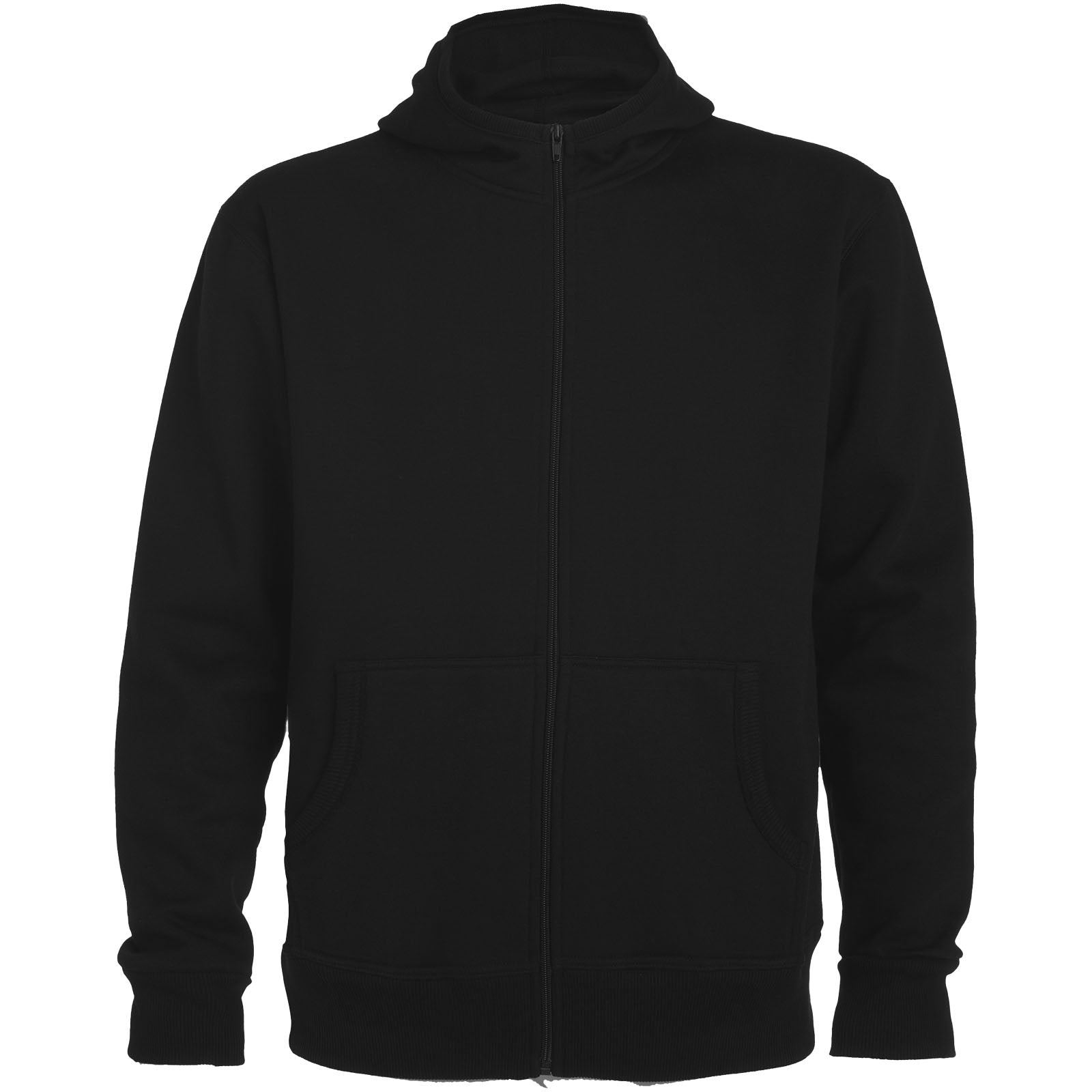 Montblanc 280 g/m² Kapuzensweatjacke Unisex – Schwarz – 3XL