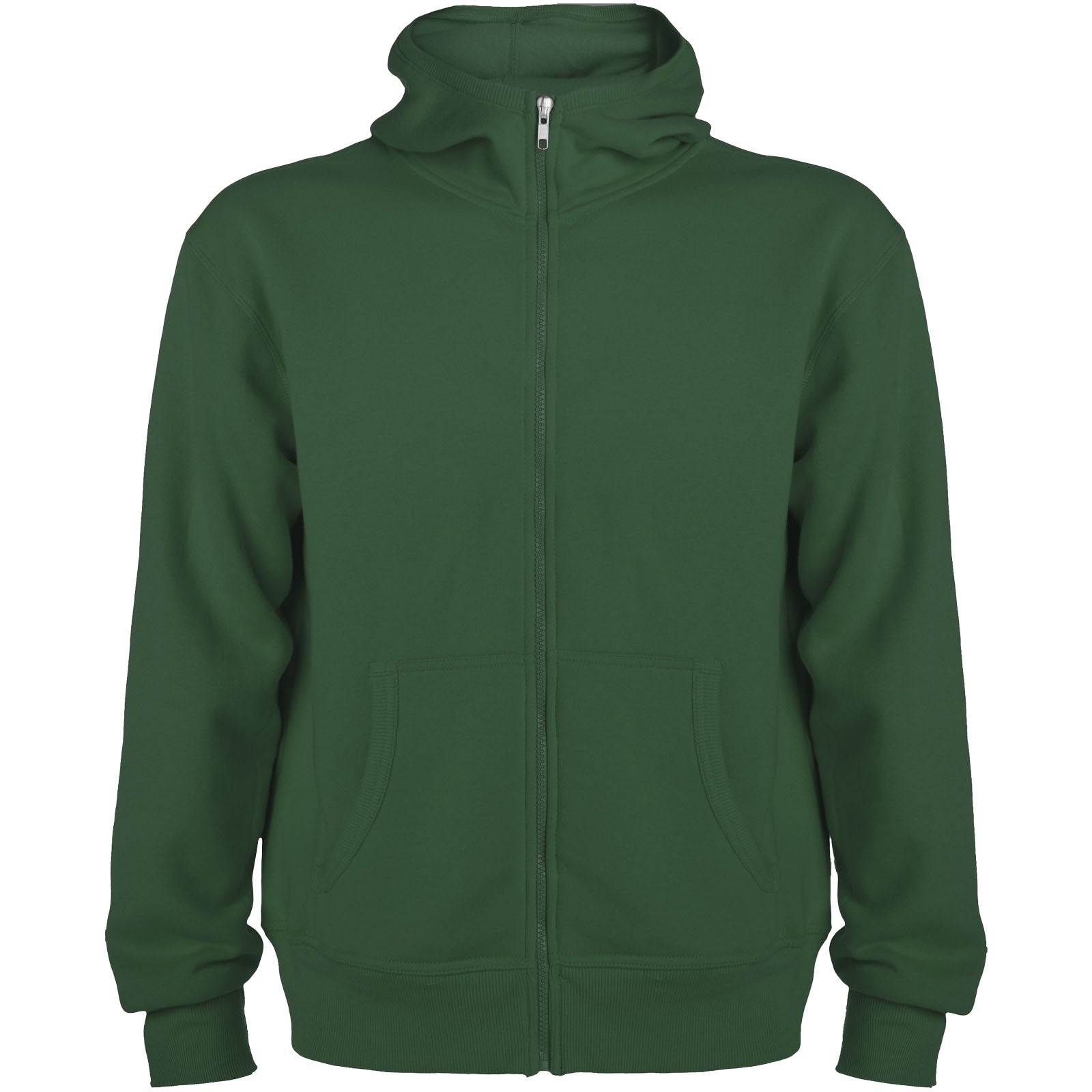 Montblanc 280 g/m² Kapuzensweatjacke Unisex – Dunkelgrün – 3XL