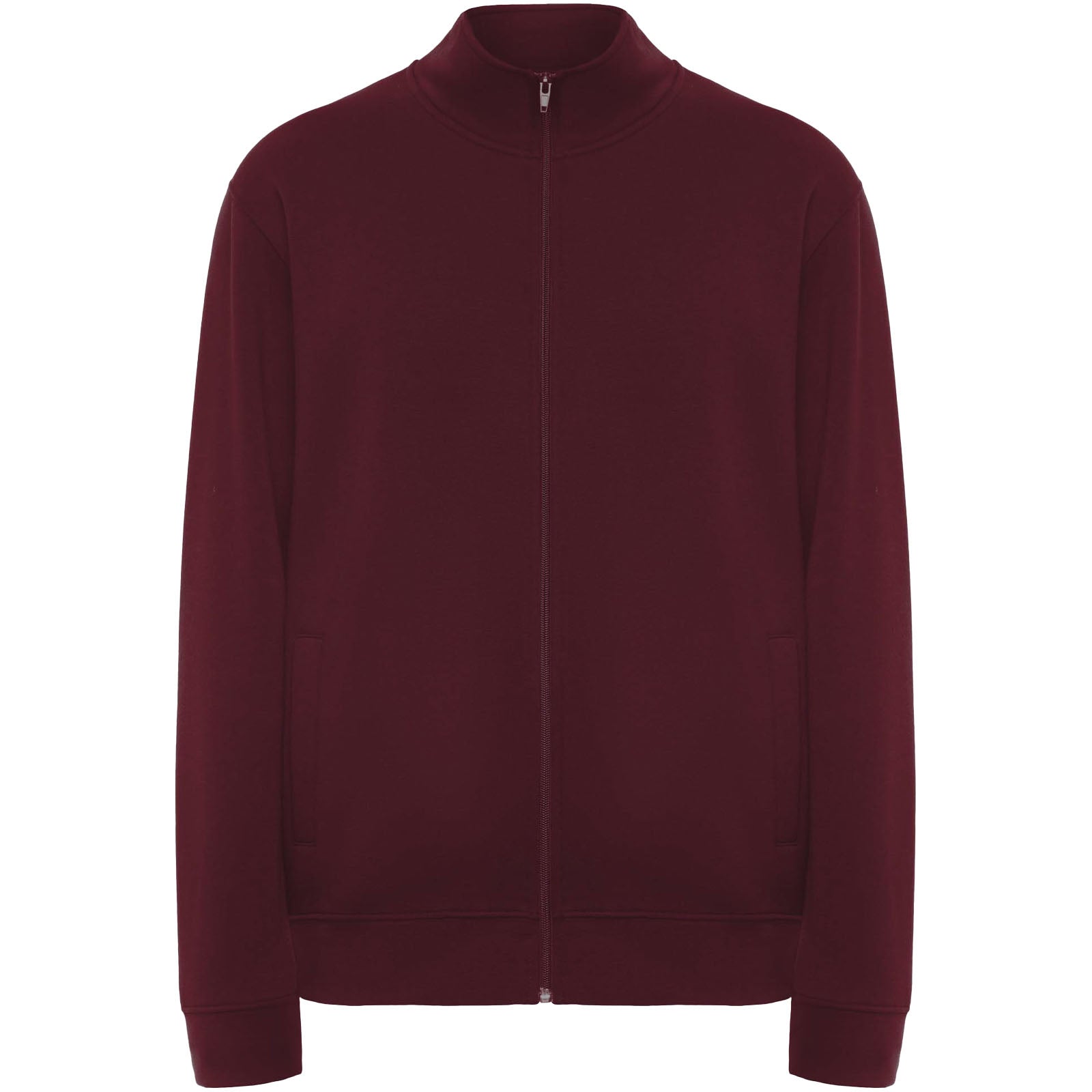 Ulan 280 g/m² Sweatjacke Unisex – Granatrot – 3XL
