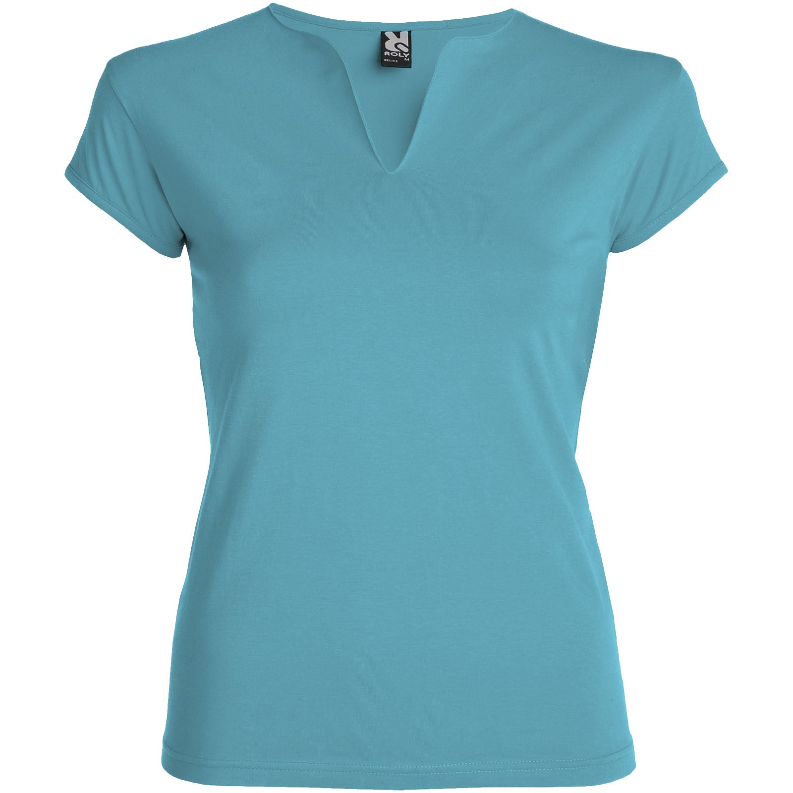 Belice 200 g/m² T-Shirt für Damen – Türkis – 2XL