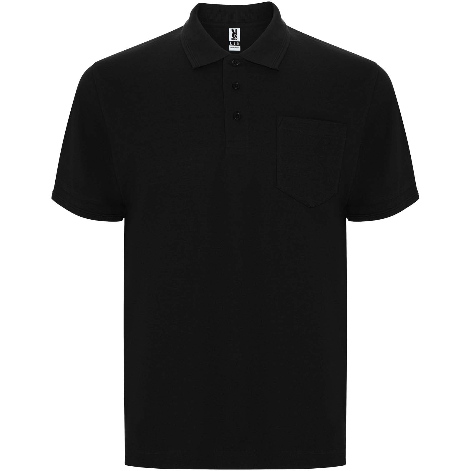 Centauro 220 g/m² Premium Poloshirt Unisex – Schwarz – 3XL