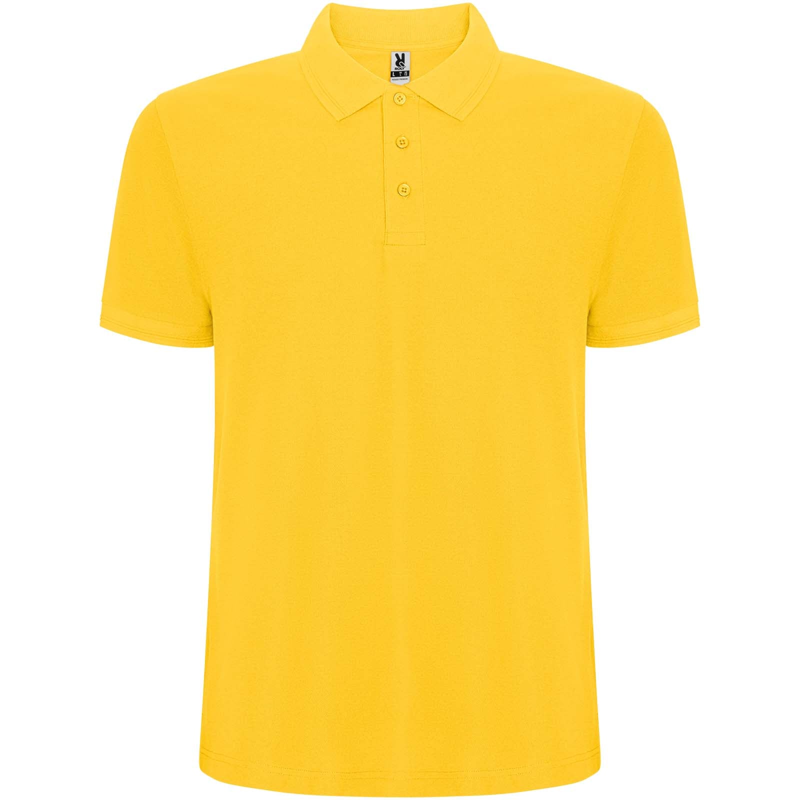 Pegaso 220 g/m² Premium Poloshirt für Herren – Gelb – 4XL