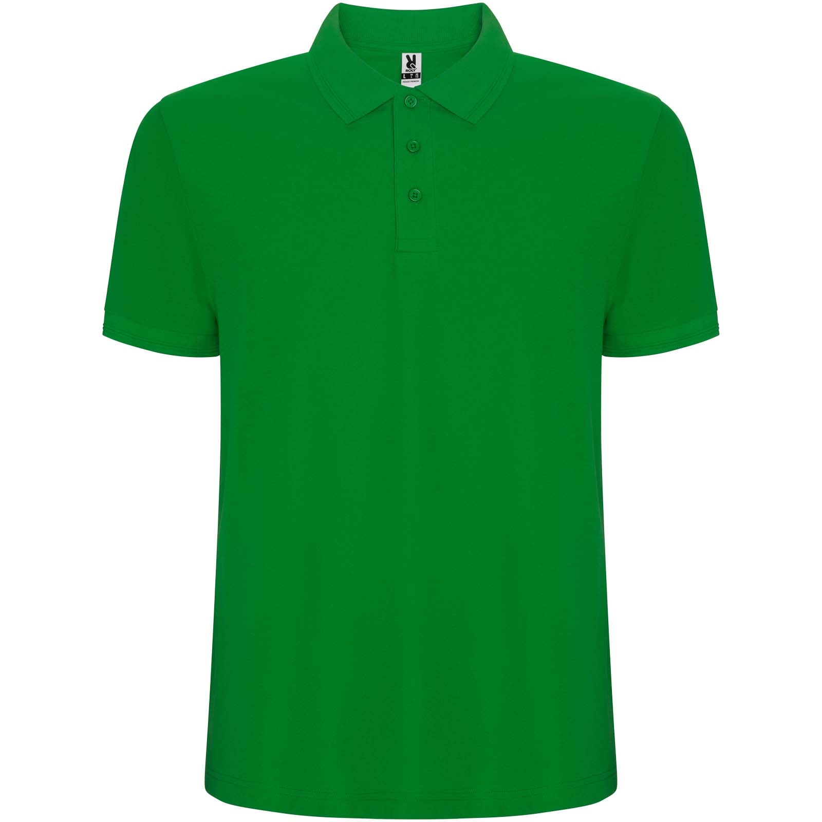 Pegaso 220 g/m² Premium Poloshirt für Herren – Grasgrün – 4XL