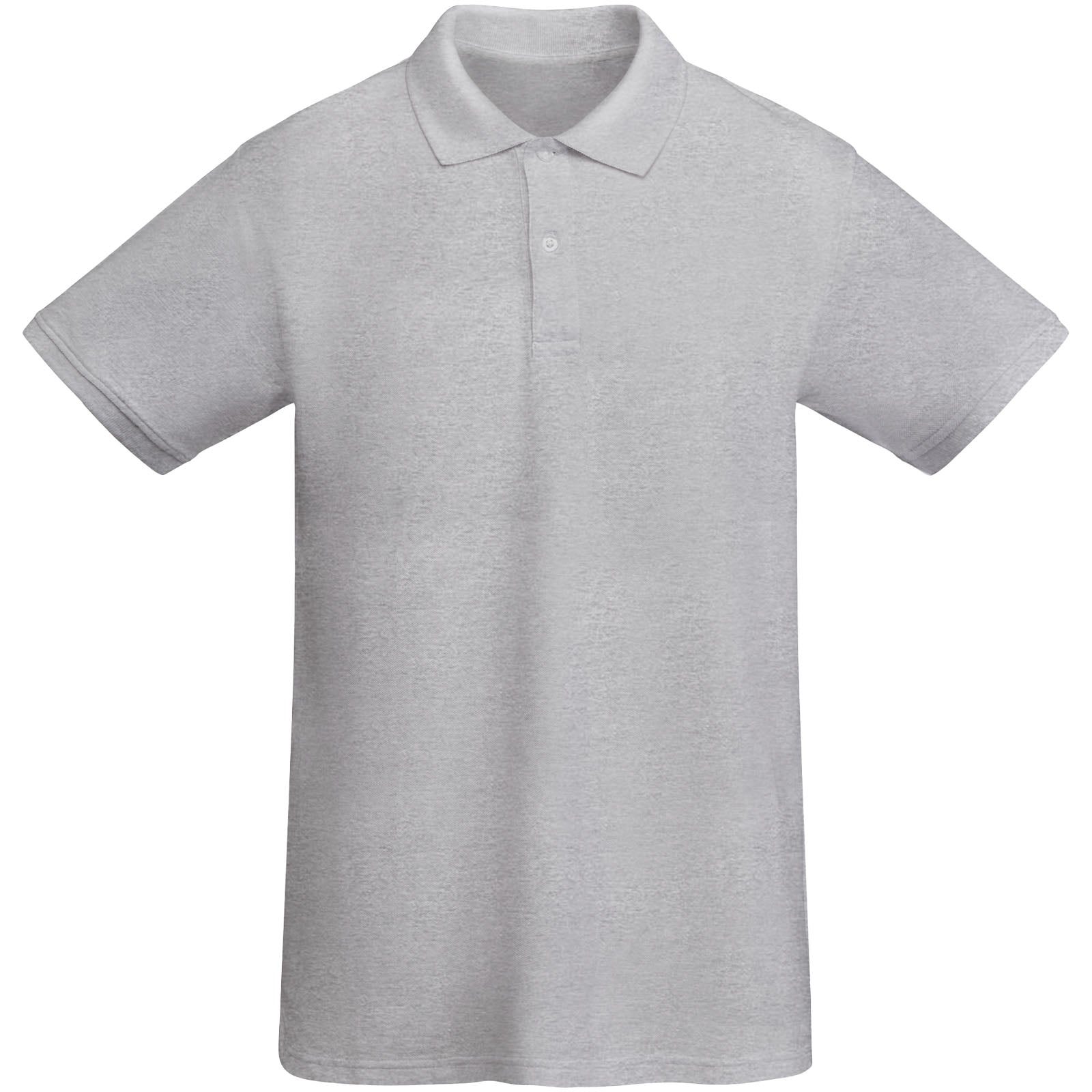 Prince 210 g/m² Poloshirt aus Bio-Baumwolle für Herren – Marl Grau – 3XL
