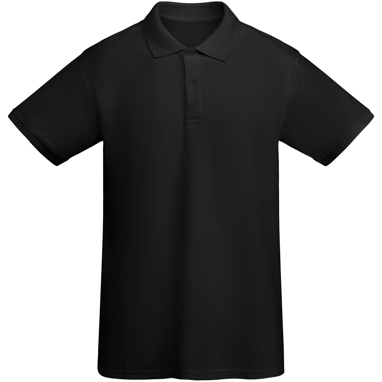 Prince 210 g/m² Poloshirt aus Bio-Baumwolle für Herren – Schwarz – 3XL