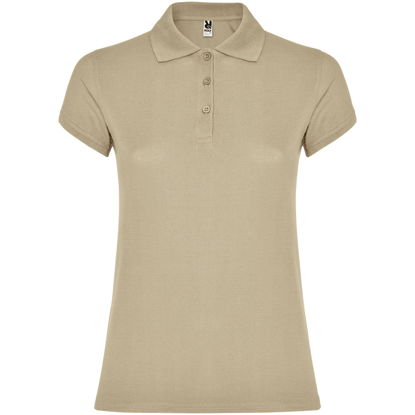 Star 200 g/m² Poloshirt für Damen – Sand Meliert – 3XL