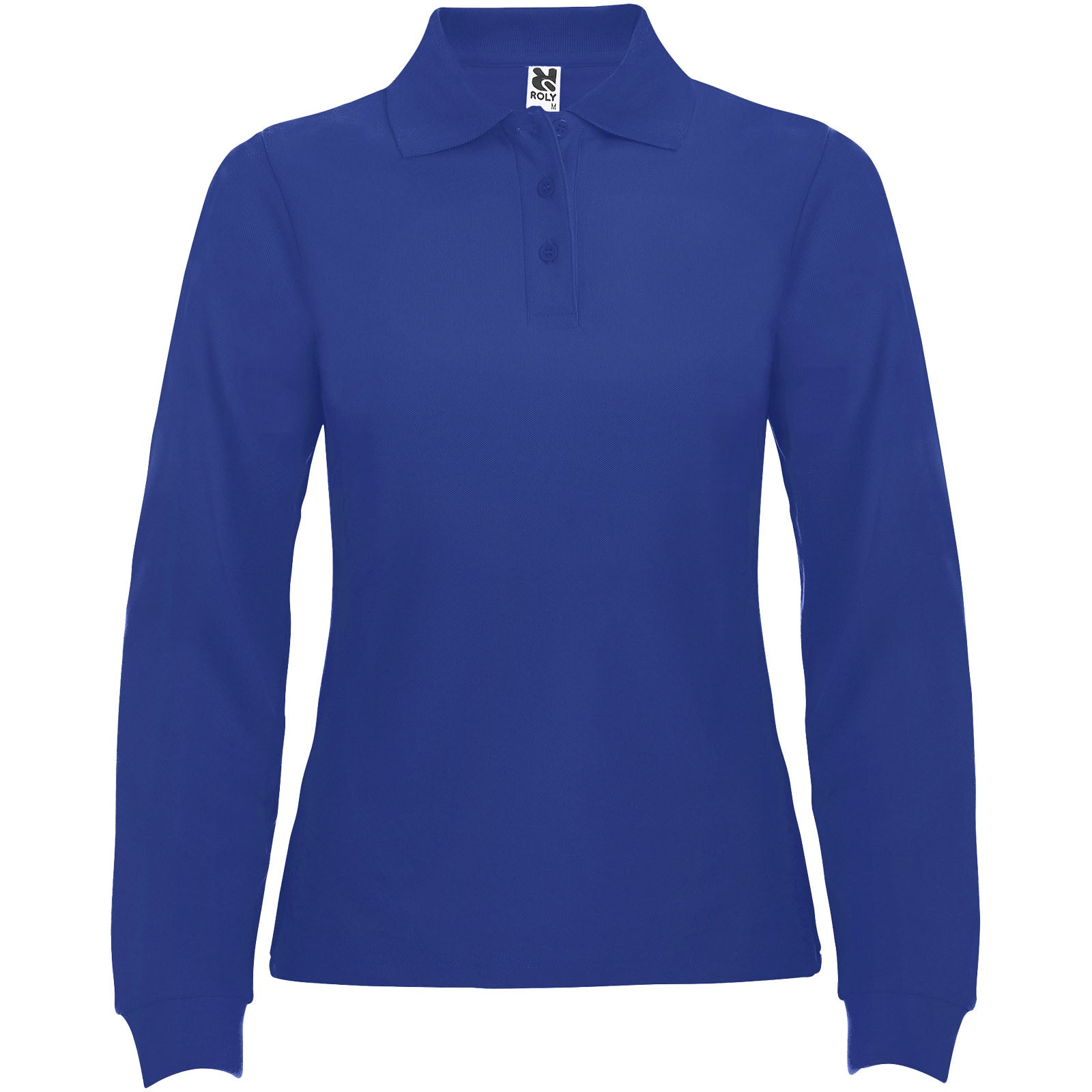 Estrella 220 g/m² Langarm Poloshirt für Damen – Royalblau – 3XL