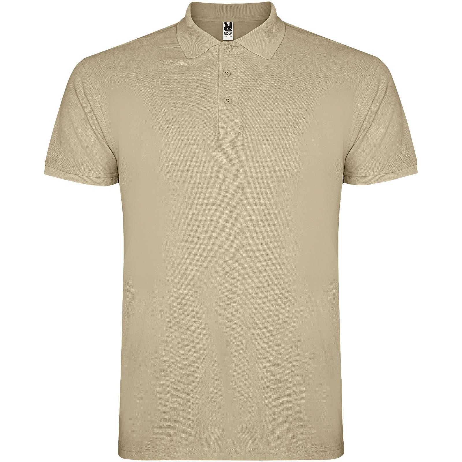 Star 200 g/m² Poloshirt für Herren – Sand Meliert – 3XL