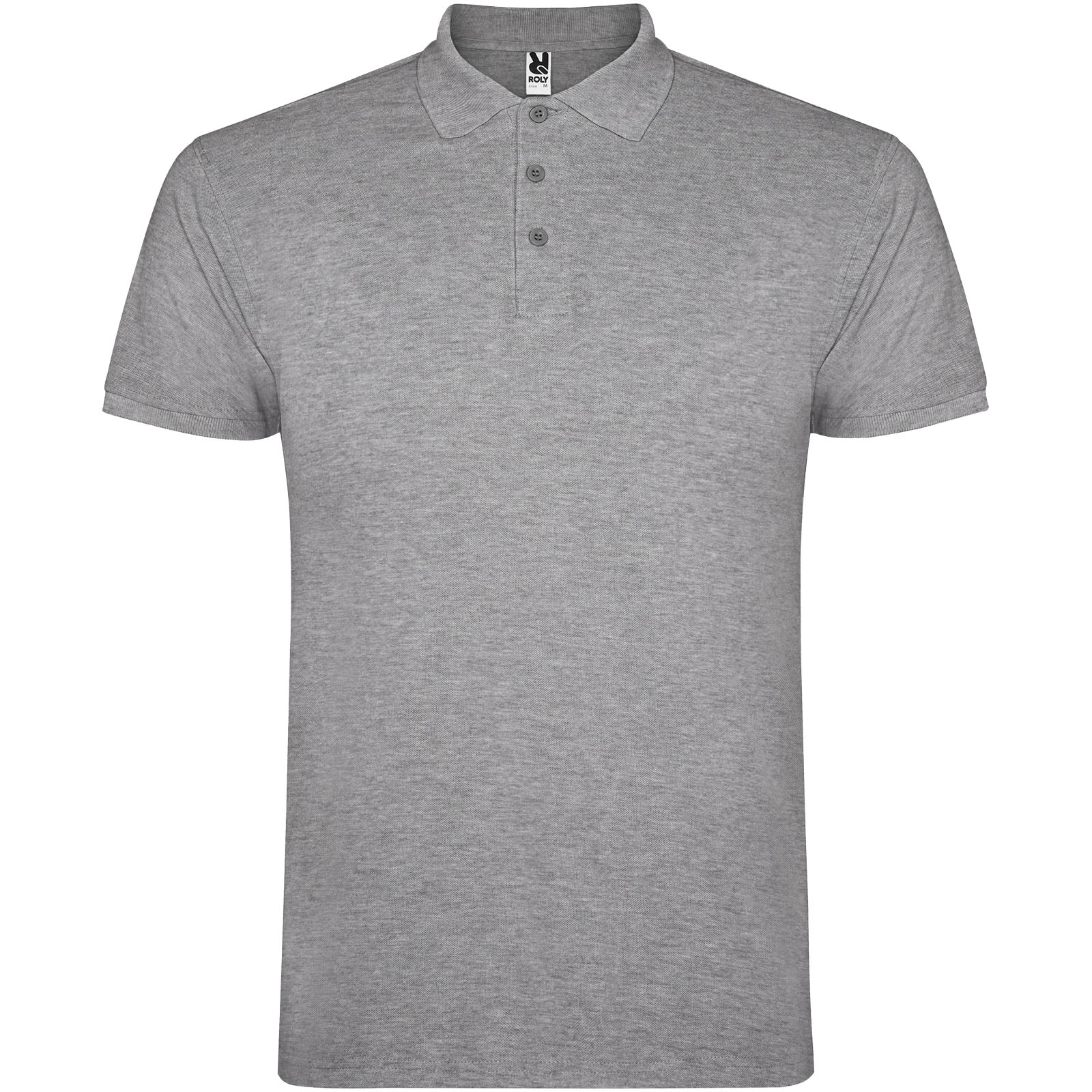 Star 200 g/m² Poloshirt für Herren – Heather Grau – 3XL