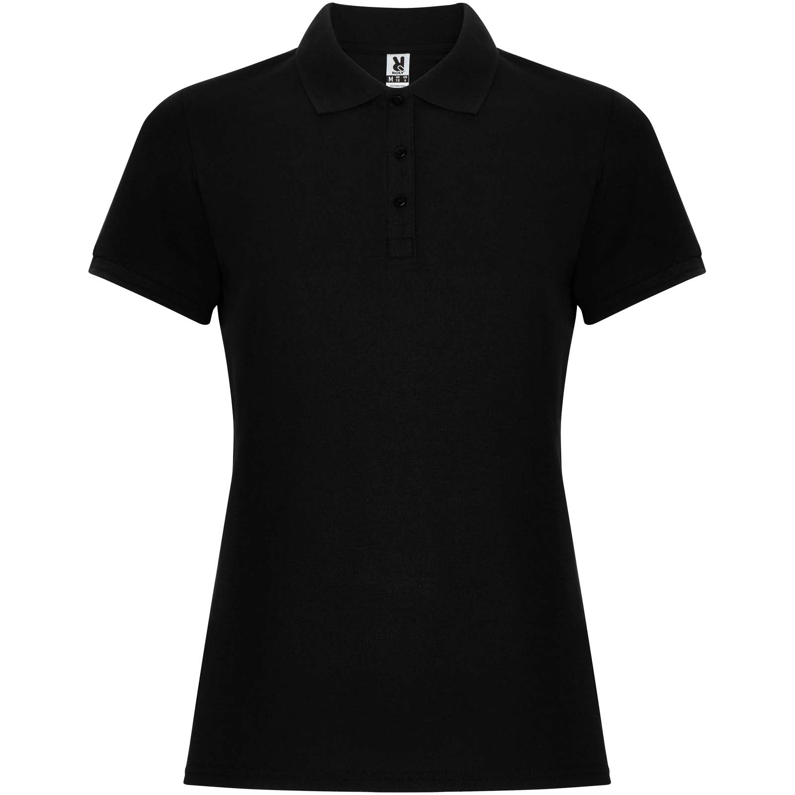 Pegaso 220 g/m² Premium Poloshirt für Damen – Schwarz – 3XL