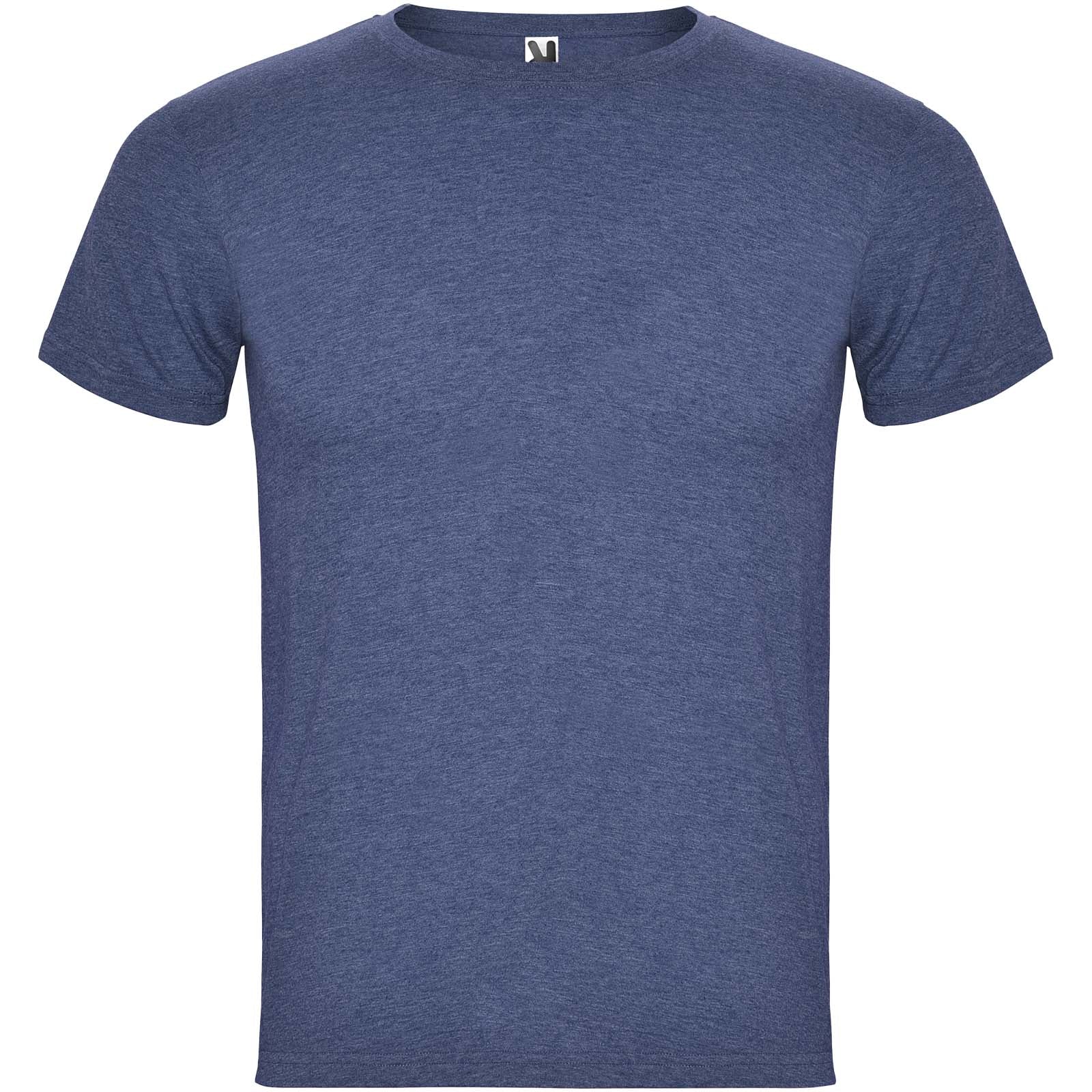 Fox 150 g/m² T-Shirt für Herren – Heather Denimblau – 3XL