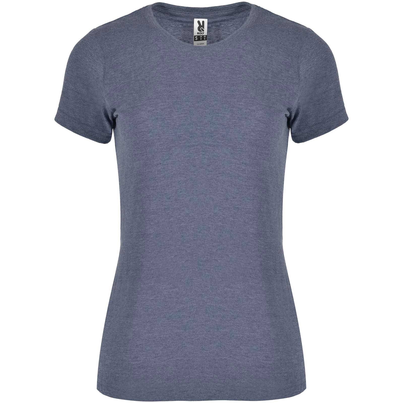 Fox 150 g/m² T-Shirt für Damen – Heather Denimblau – 2XL