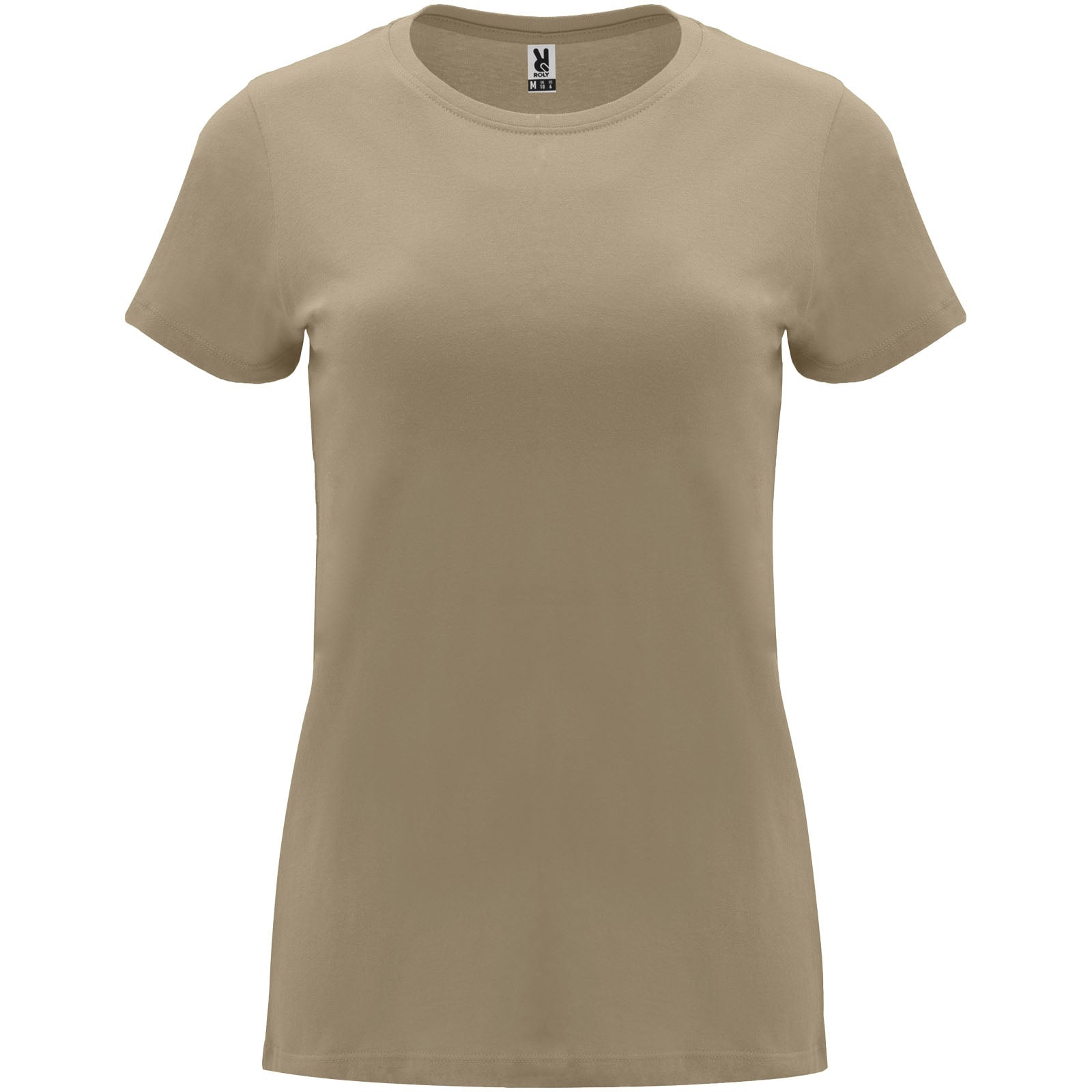 Capri 170 g/m² T-Shirt für Damen – Sand Meliert – 3XL