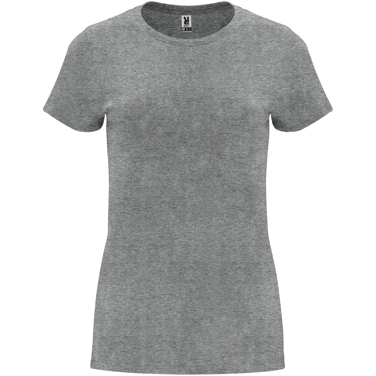 Capri 170 g/m² T-Shirt für Damen – Marl Grau – 3XL