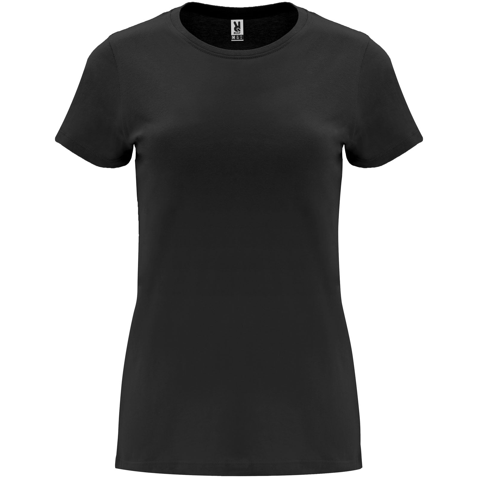 Capri 170 g/m² T-Shirt für Damen – Schwarz – 3XL