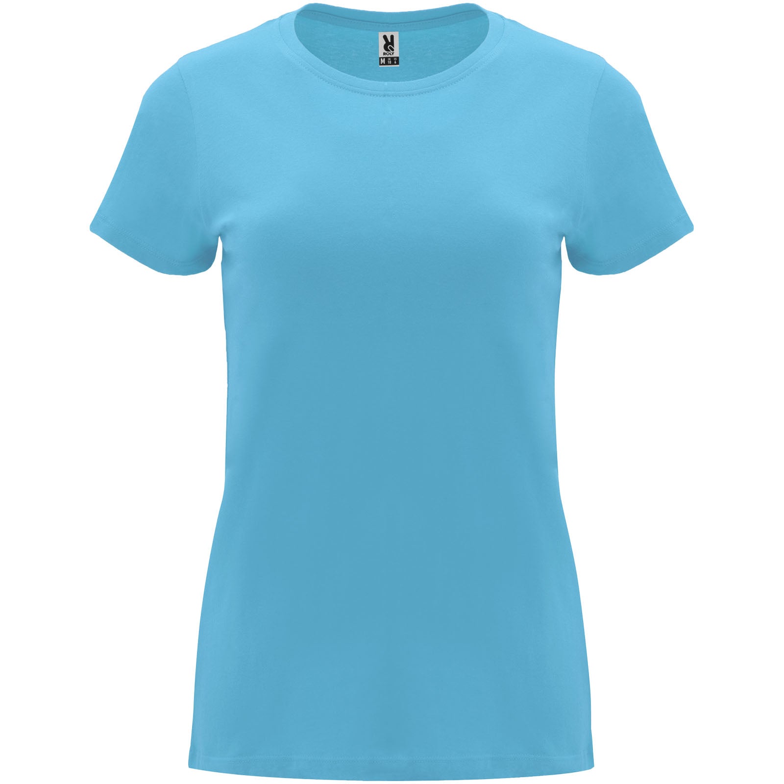 Capri 170 g/m² T-Shirt für Damen – Türkis – 3XL
