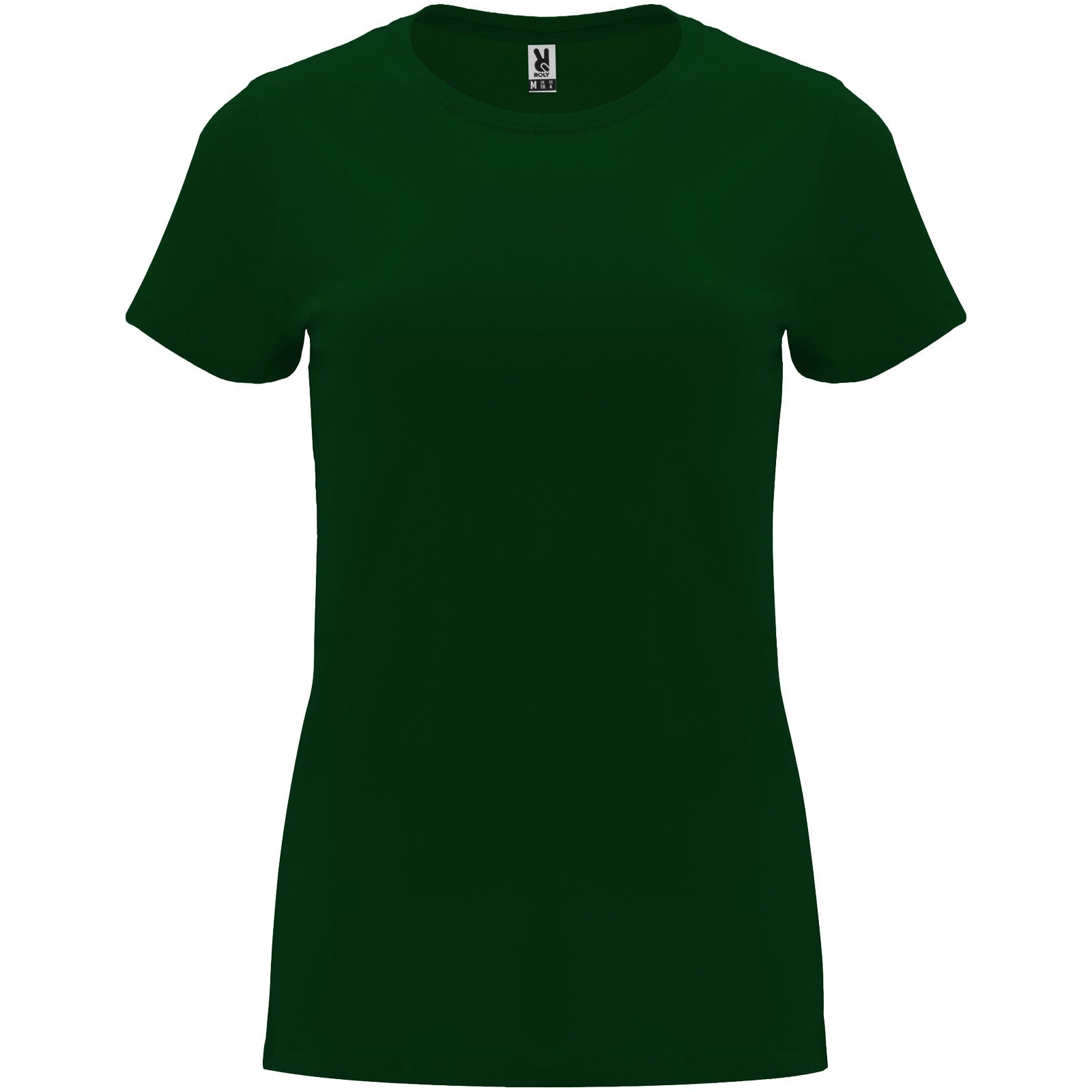 Capri 170 g/m² T-Shirt für Damen – Dunkelgrün – 3XL