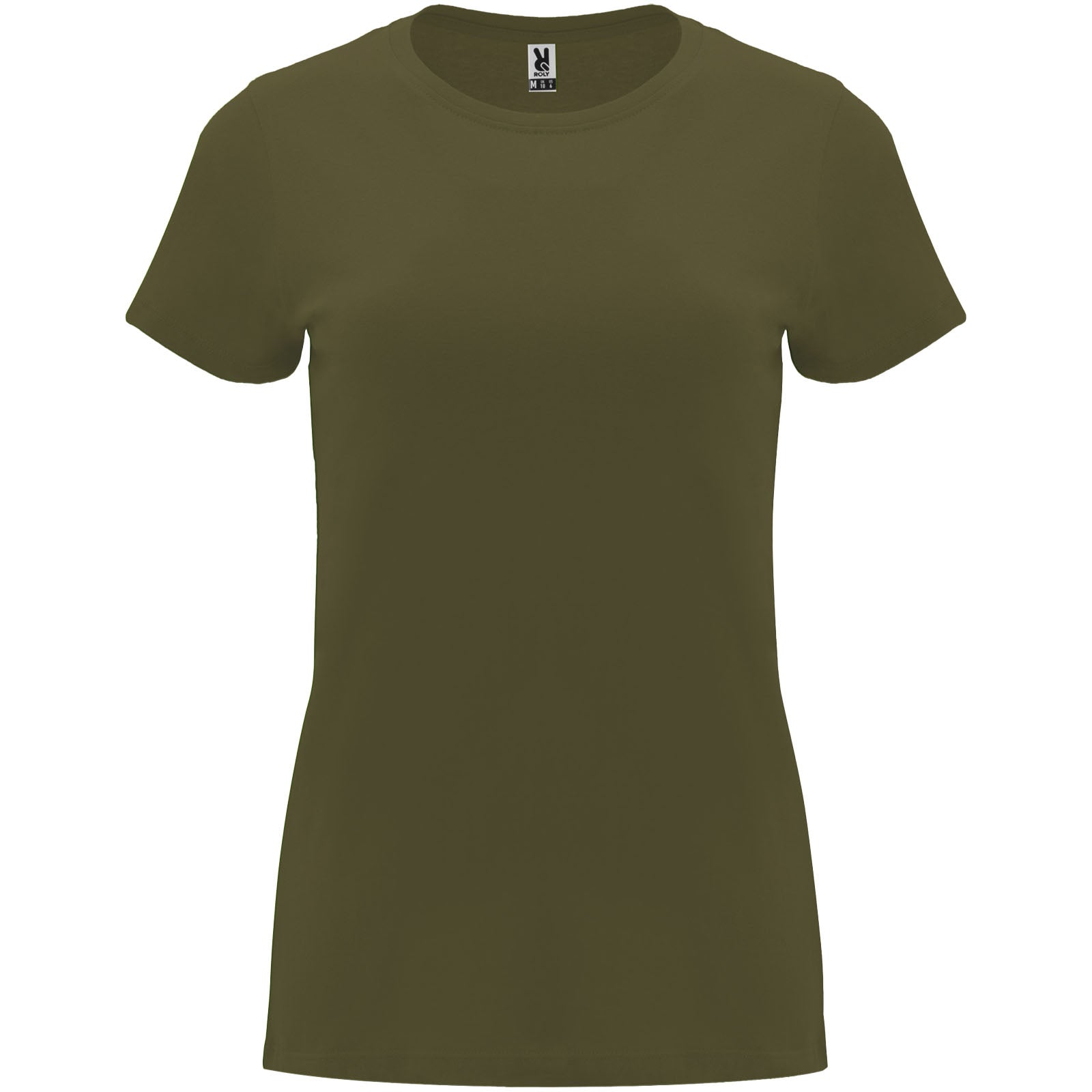 Capri 170 g/m² T-Shirt für Damen – Militärgrün – 3XL
