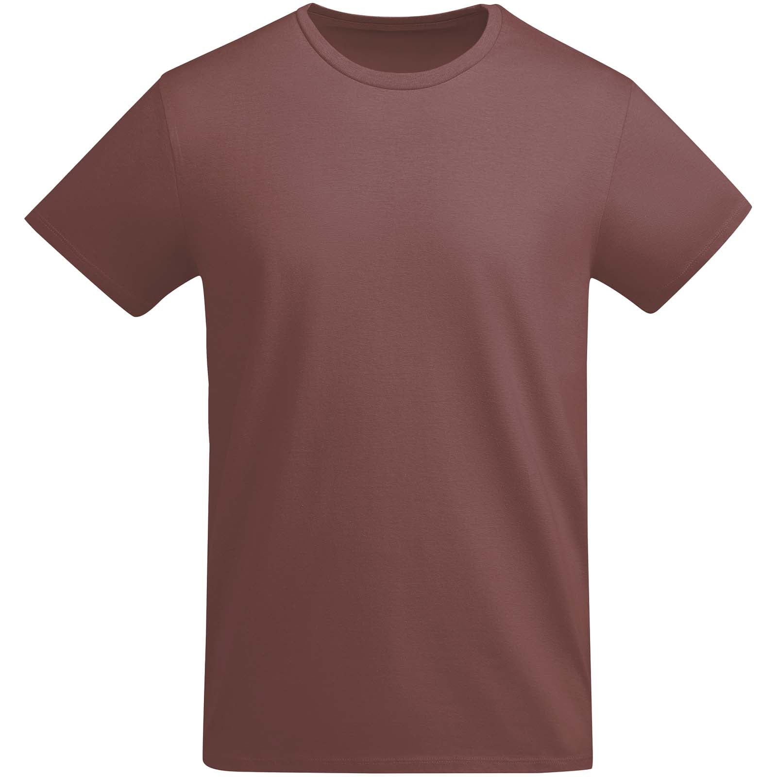 Breda 175 g/m² T-Shirt aus Bio-Baumwolle für Herren – Blassrot – 3XL