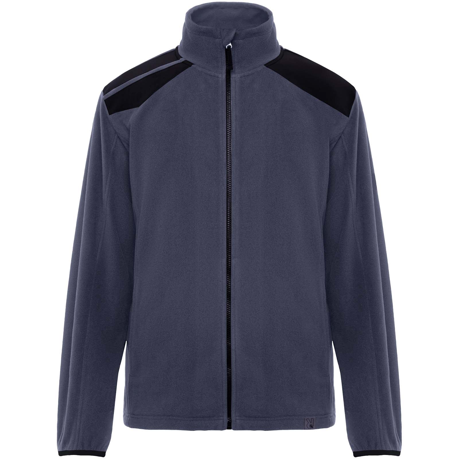 Terrano Mikrofleecejacke, unisex – Blei Schwarz – 3XL