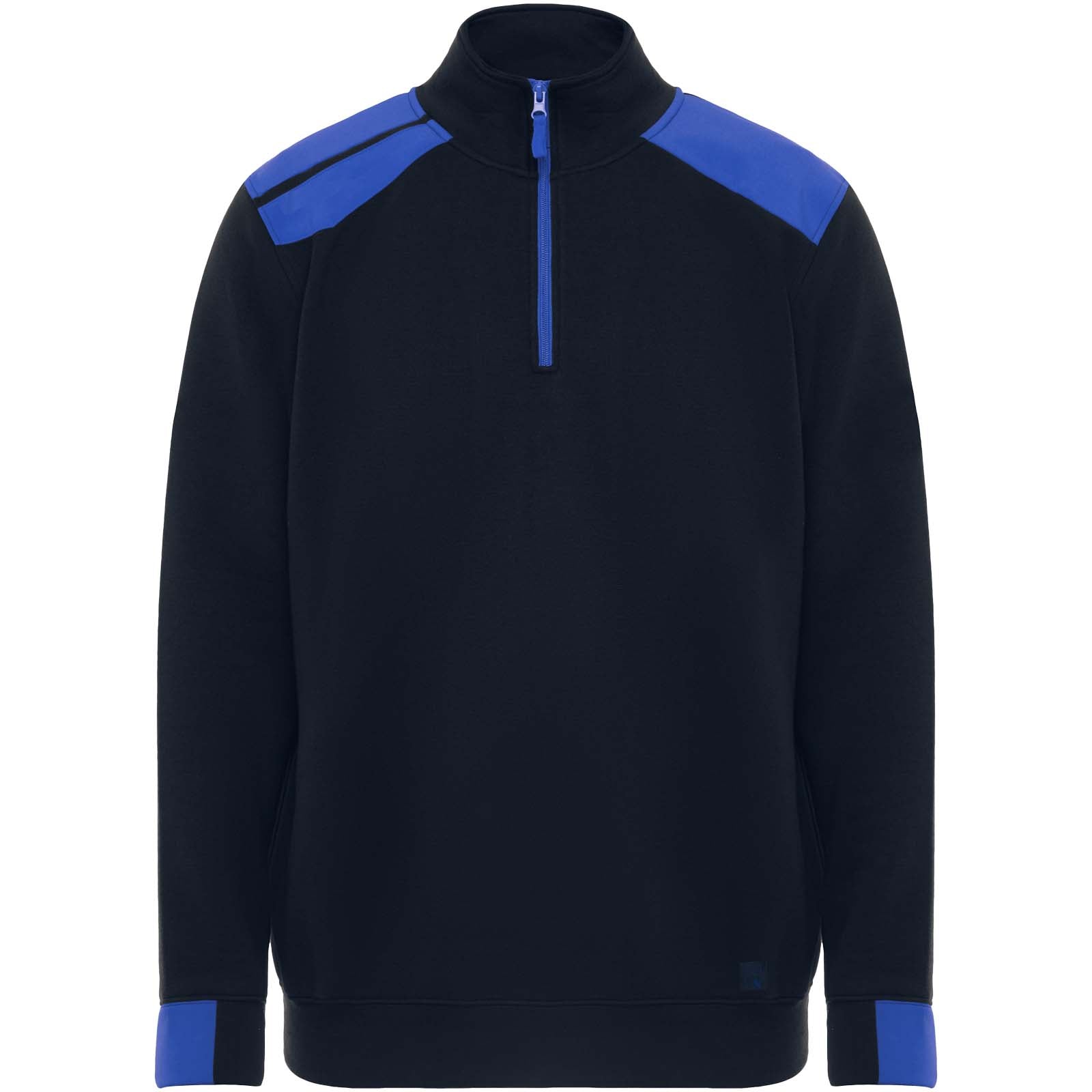Maverick Pullover für Herren mit halbem Reißverschluss, 280 g/m2 – Marineblau Royalblau – 3XL