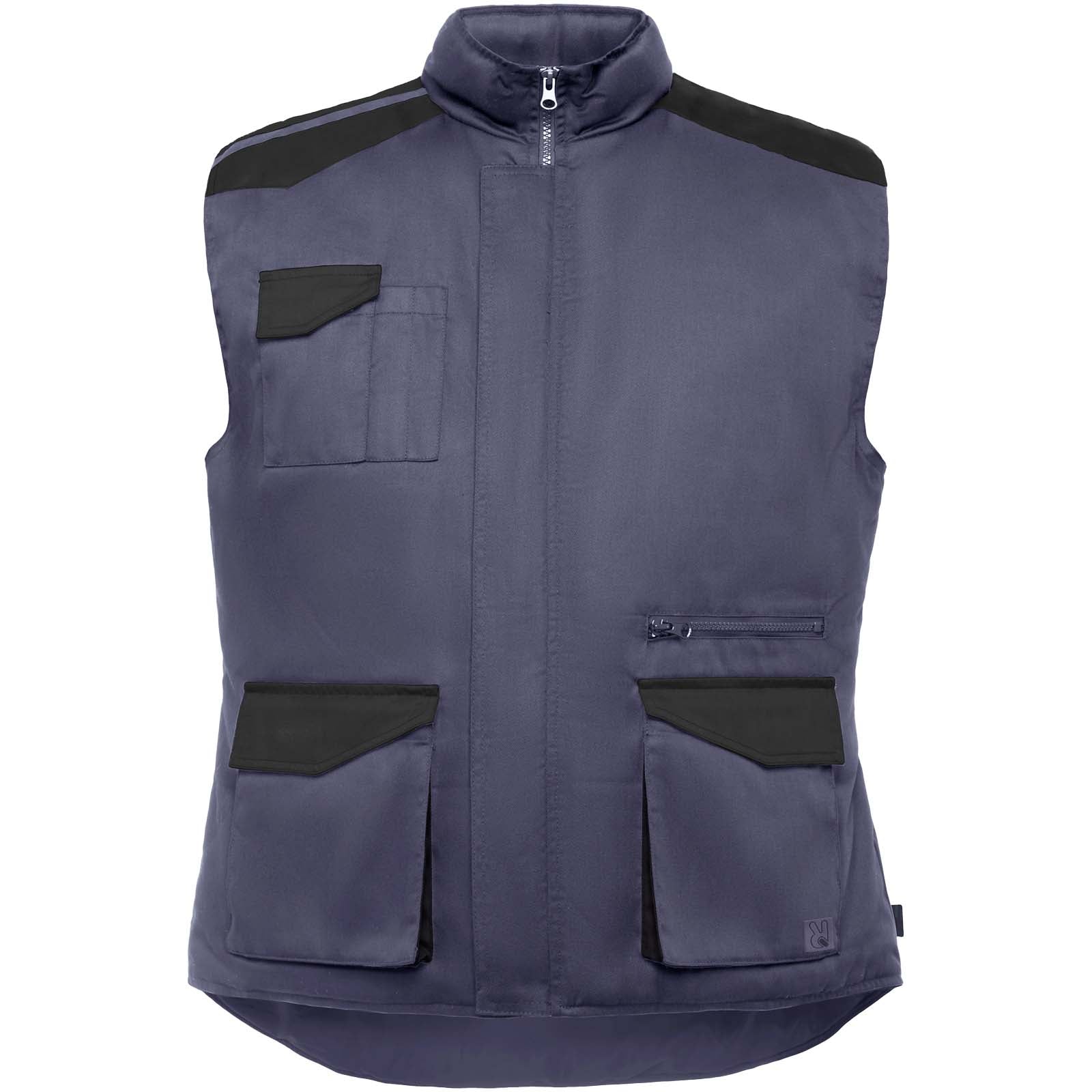 Armada Arbeitsweste mit mehreren Taschen – Blei Schwarz – 3XL