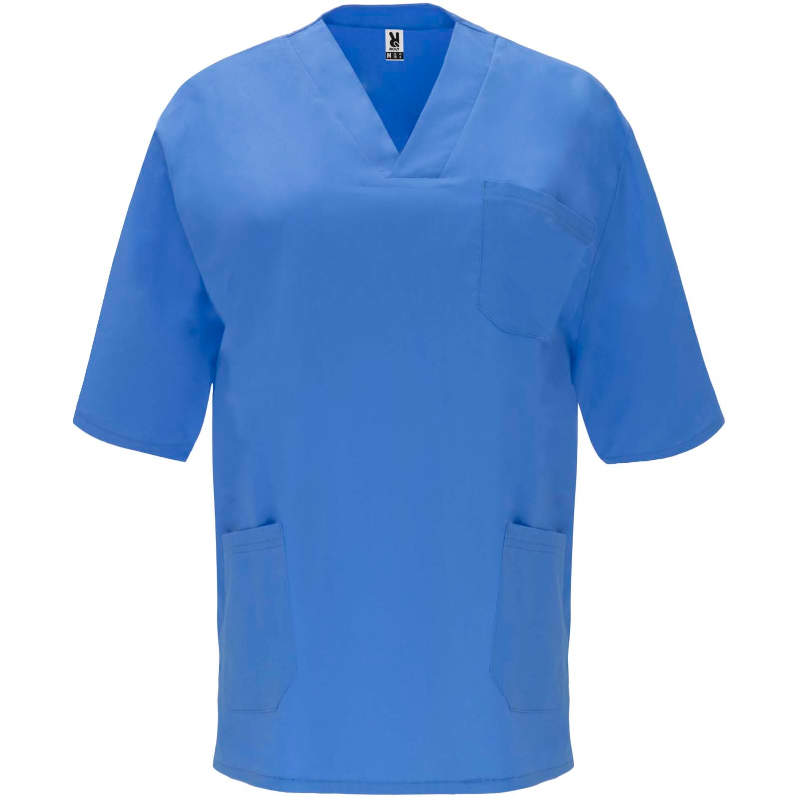 Panacea Kurzärmeliges Arbeitshemd, 160 g/m2, unisex – Lab Blau – 3XL