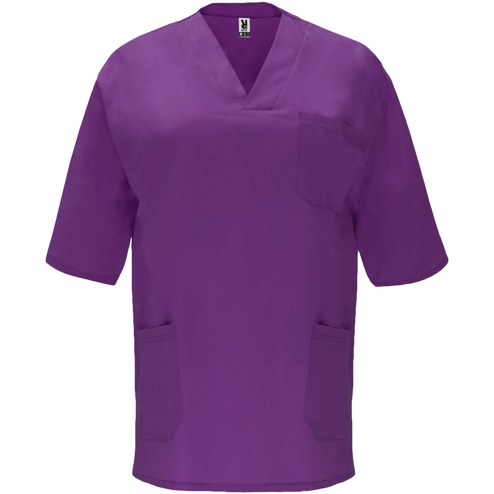 Panacea Kurzärmeliges Arbeitshemd, 160 g/m2, unisex – Traube – 3XL