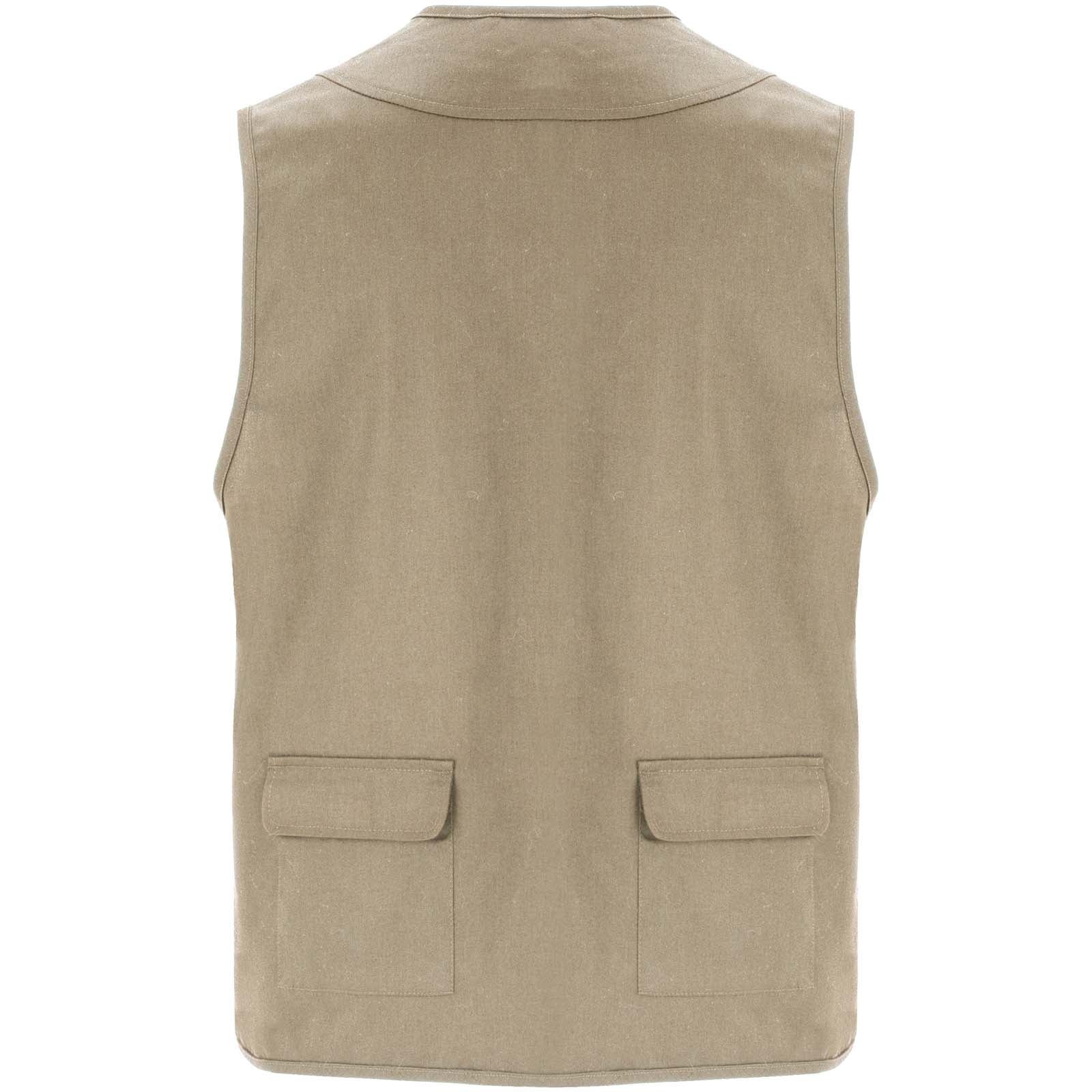 Venera Arbeitsweste mit V-Ausschnitt und mehreren Taschen, 200 g/m2