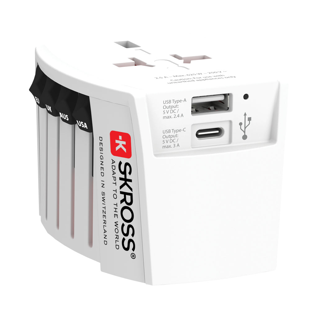 SKROSS MUV USB ( 1 USB-C 1 USB-A) – Ansicht 1