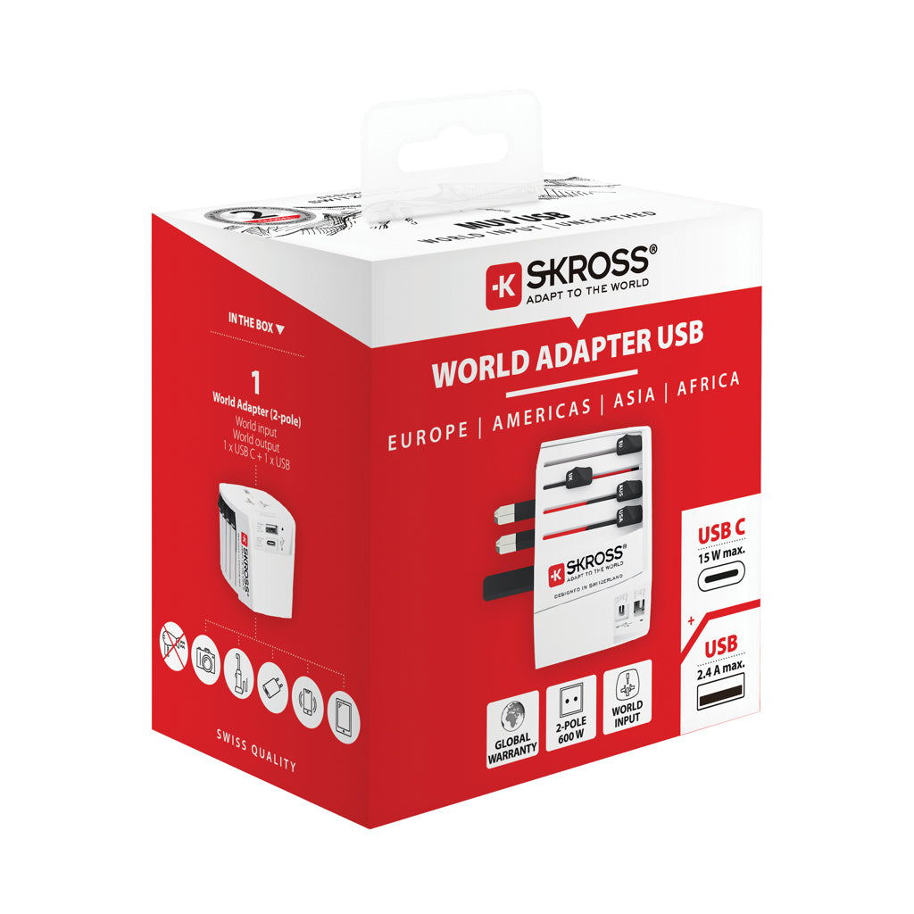 SKROSS MUV USB ( 1 USB-C 1 USB-A) – Ansicht 4