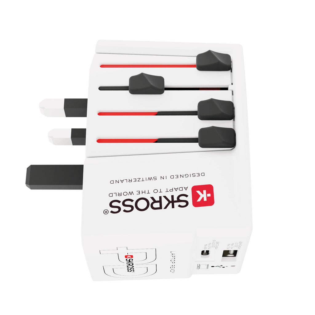 SKROSS World Travel Adapter MUV 65W PD mit USB-C-Kabel – Ansicht 6