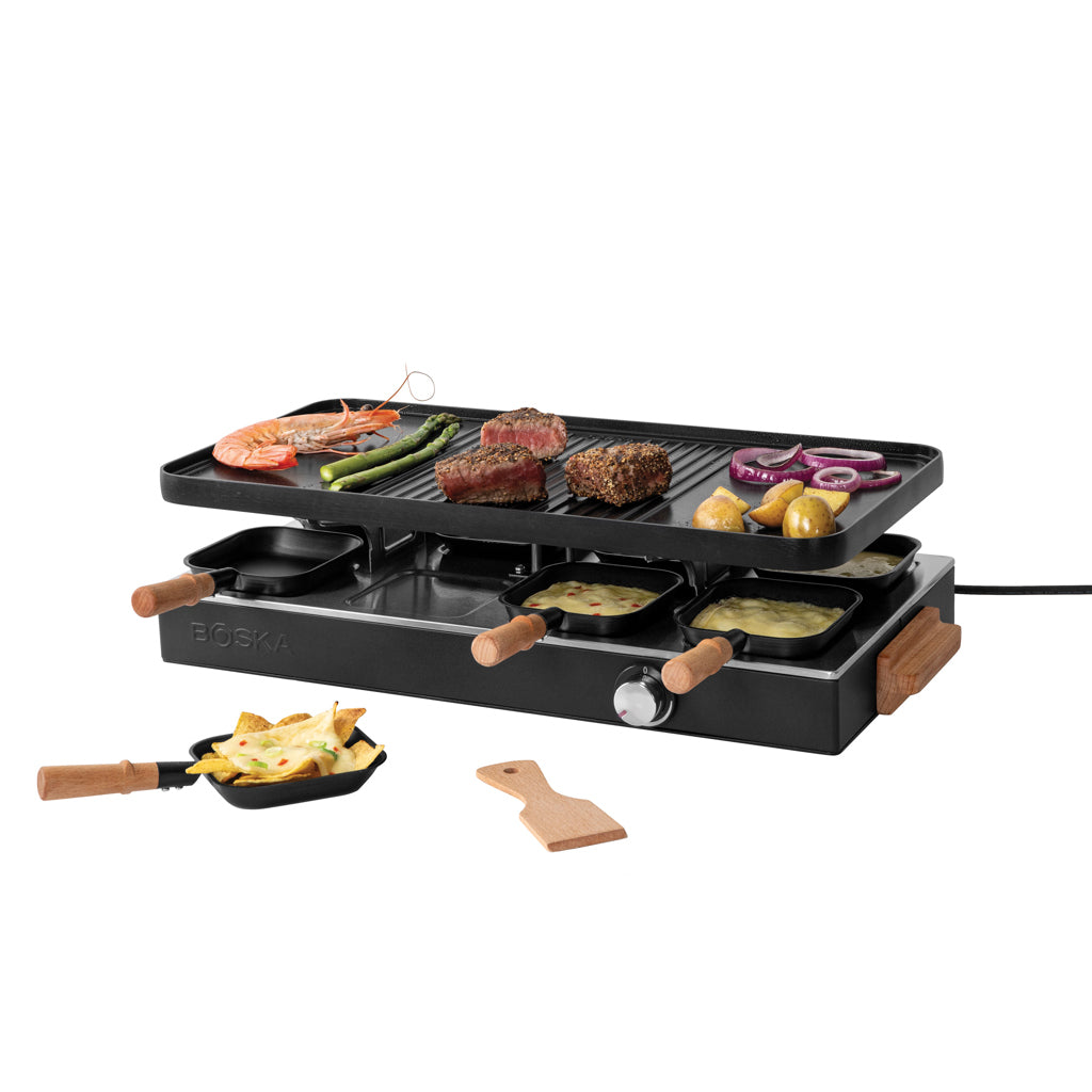 BOSKA Raclette Gourmet Party, 8 Personen (EU Type F) – Ansicht 1
